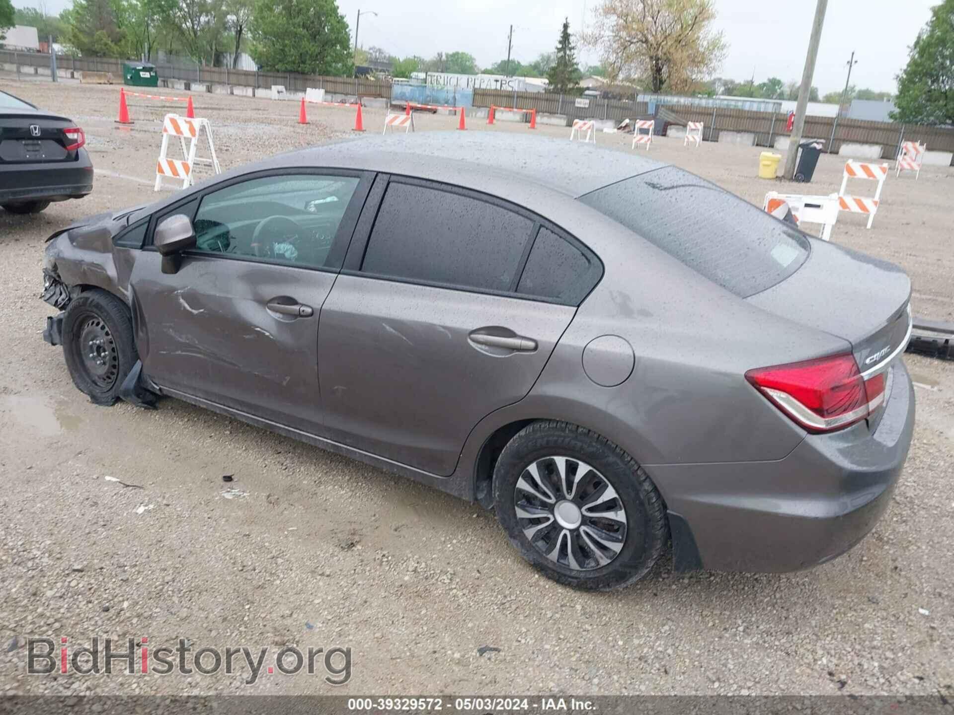 2013 HONDA CIVIC - VIN: 19XFB2F55DE003010 - Фото 3
