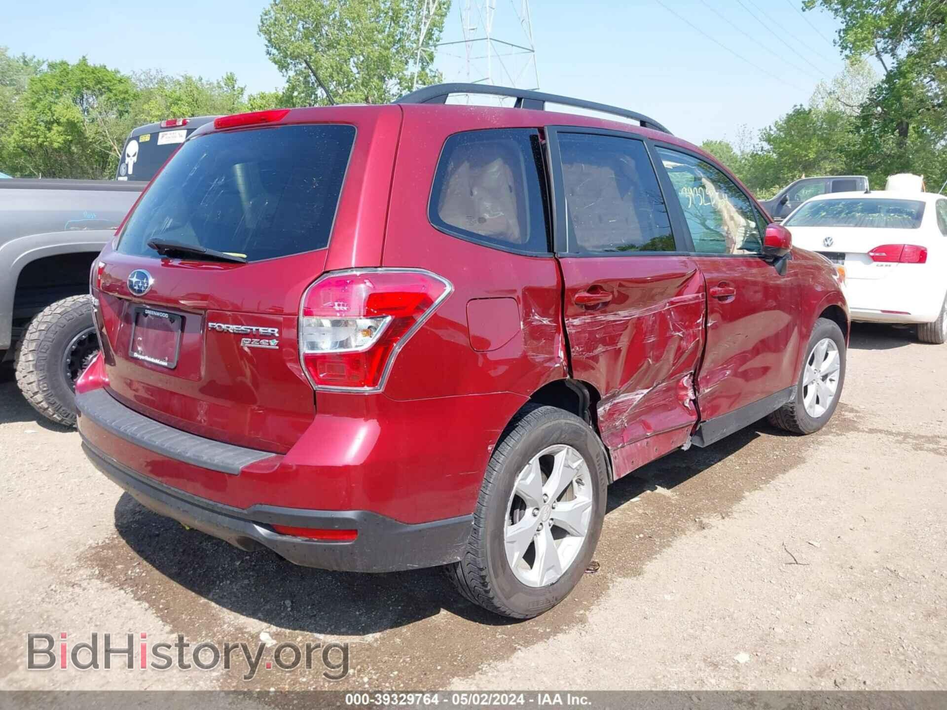 2015 SUBARU FORESTER - VIN: JF2SJADC6FH503544 - Фото 4