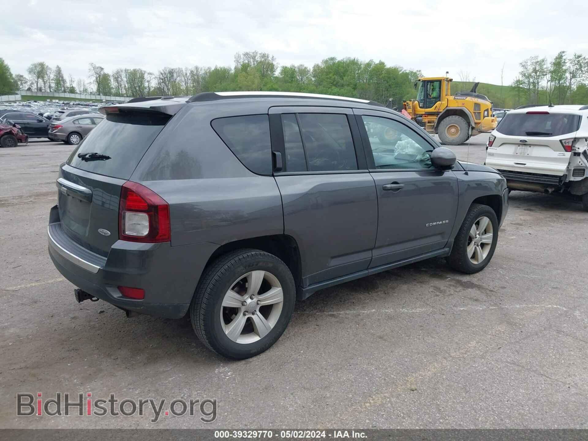 2016 JEEP COMPASS - VIN: 1C4NJDAB0GD579228 - Фото 4