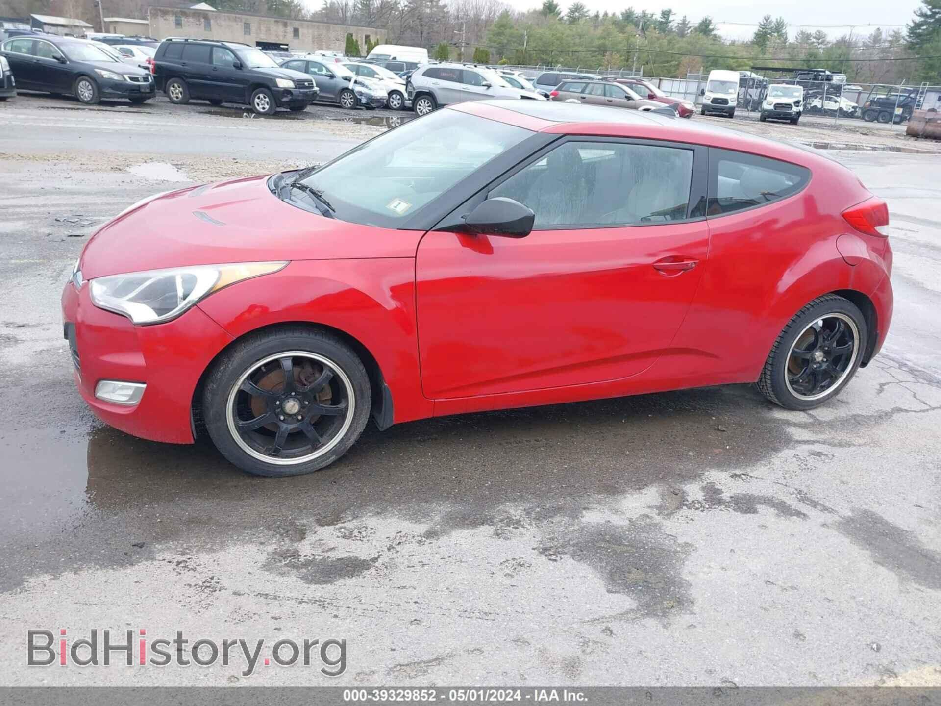 2012 HYUNDAI VELOSTER - VIN: KMHTC6AD8CU077605 - Фото 2