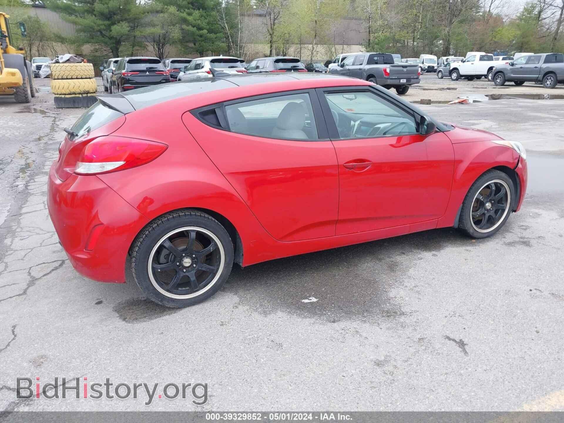 2012 HYUNDAI VELOSTER - VIN: KMHTC6AD8CU077605 - Фото 4