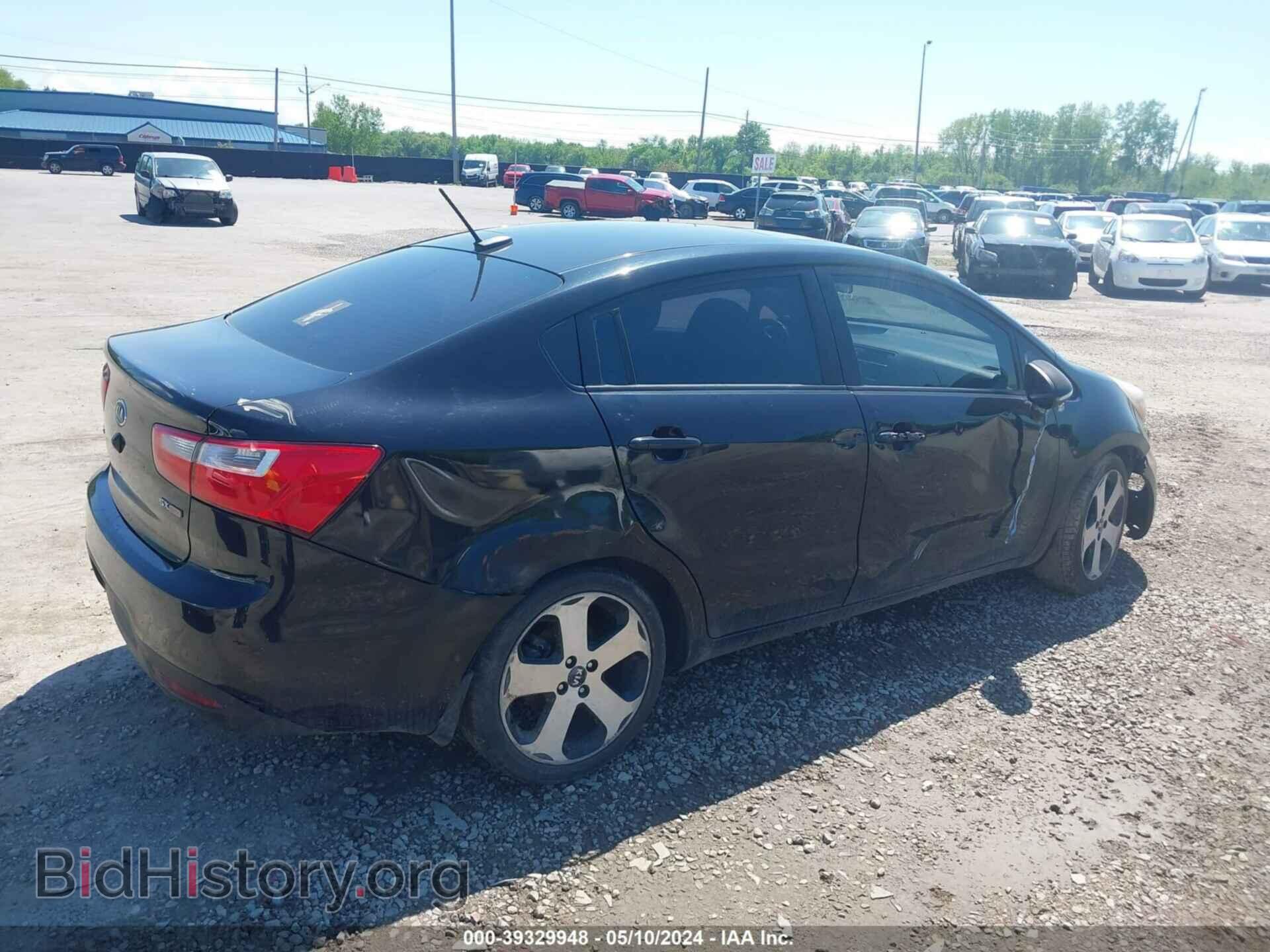 2012 KIA RIO - VIN: KNADN4A36C6045591 - Фото 4