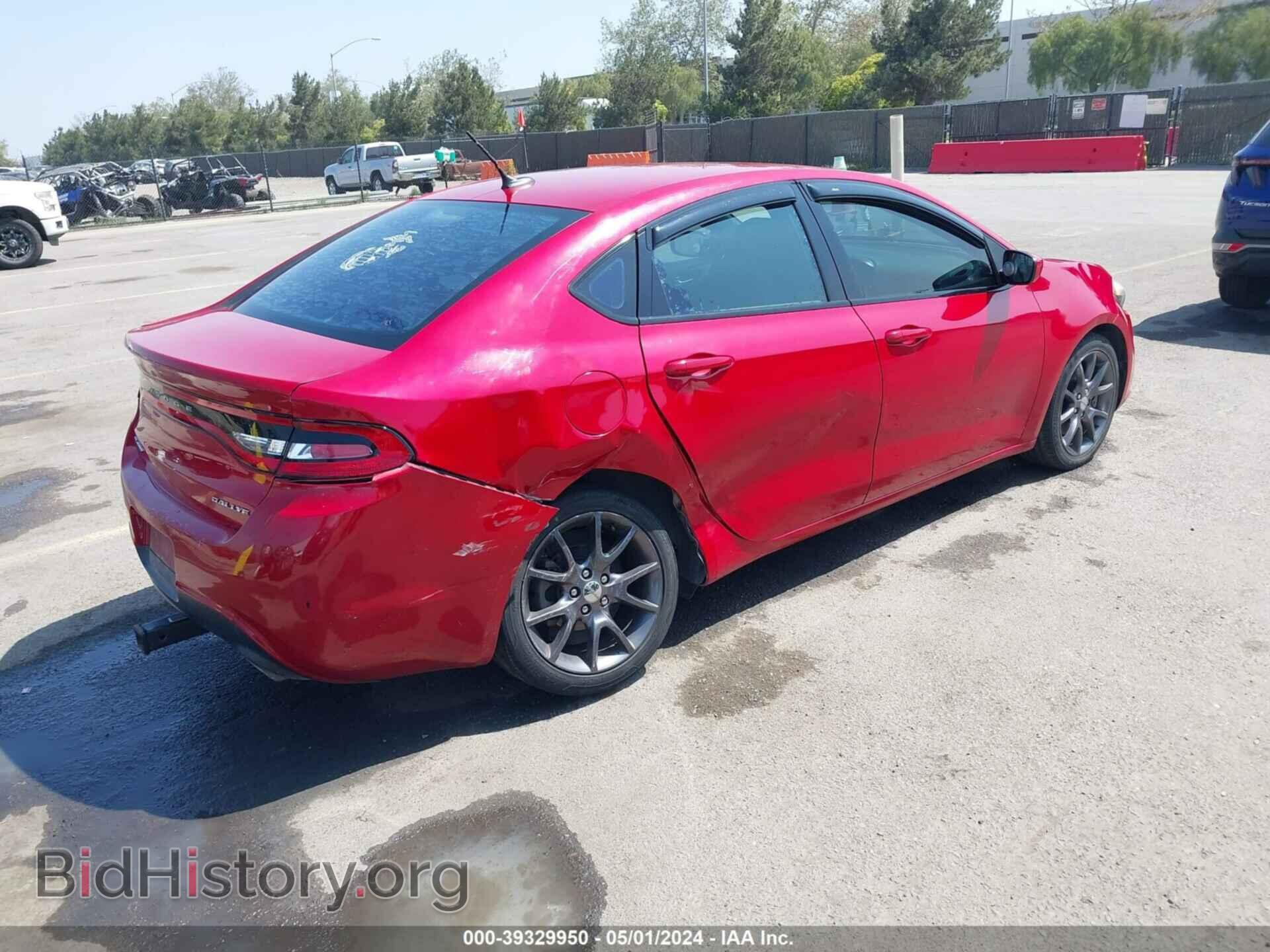 2016 DODGE DART - VIN: 1C3CDFBB8GD506752 - Фото 4