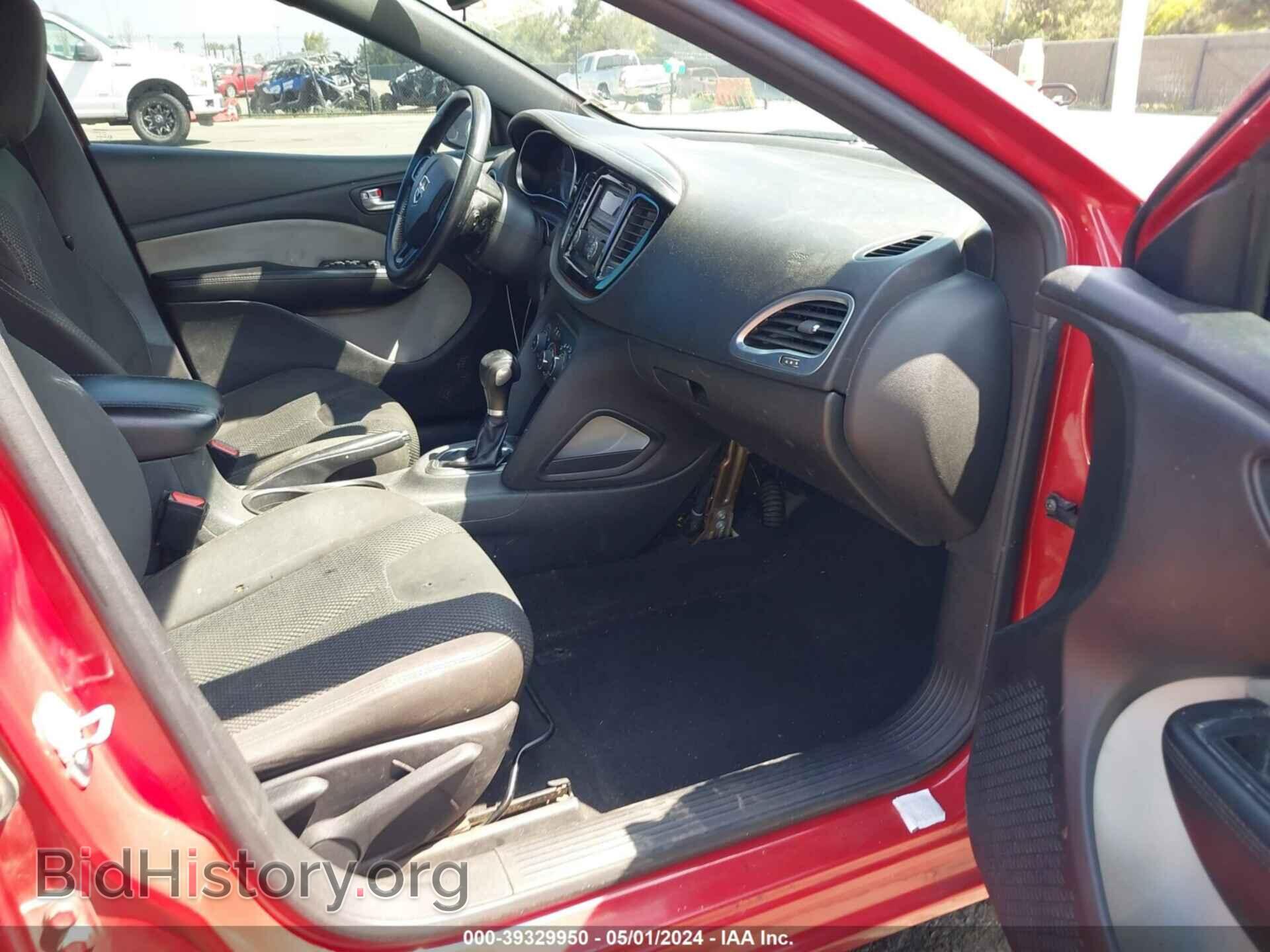 2016 DODGE DART - VIN: 1C3CDFBB8GD506752 - Фото 5