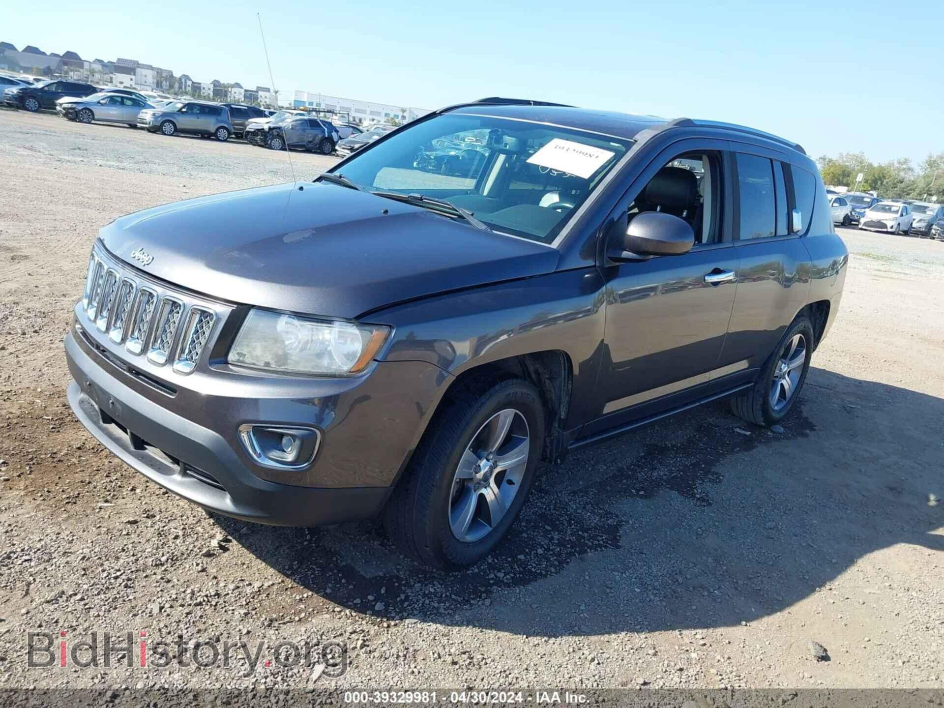 2016 JEEP COMPASS - VIN: 1C4NJCEA3GD652152 - Фото 2