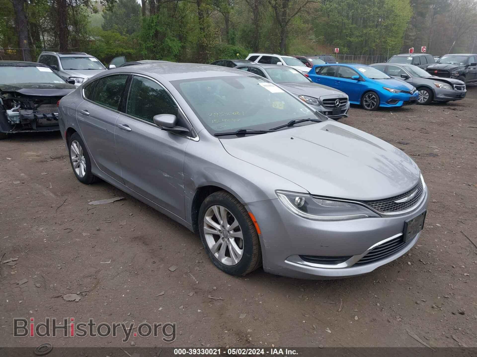 Фотография 1C3CCCAB3FN603465 - CHRYSLER 200 2015