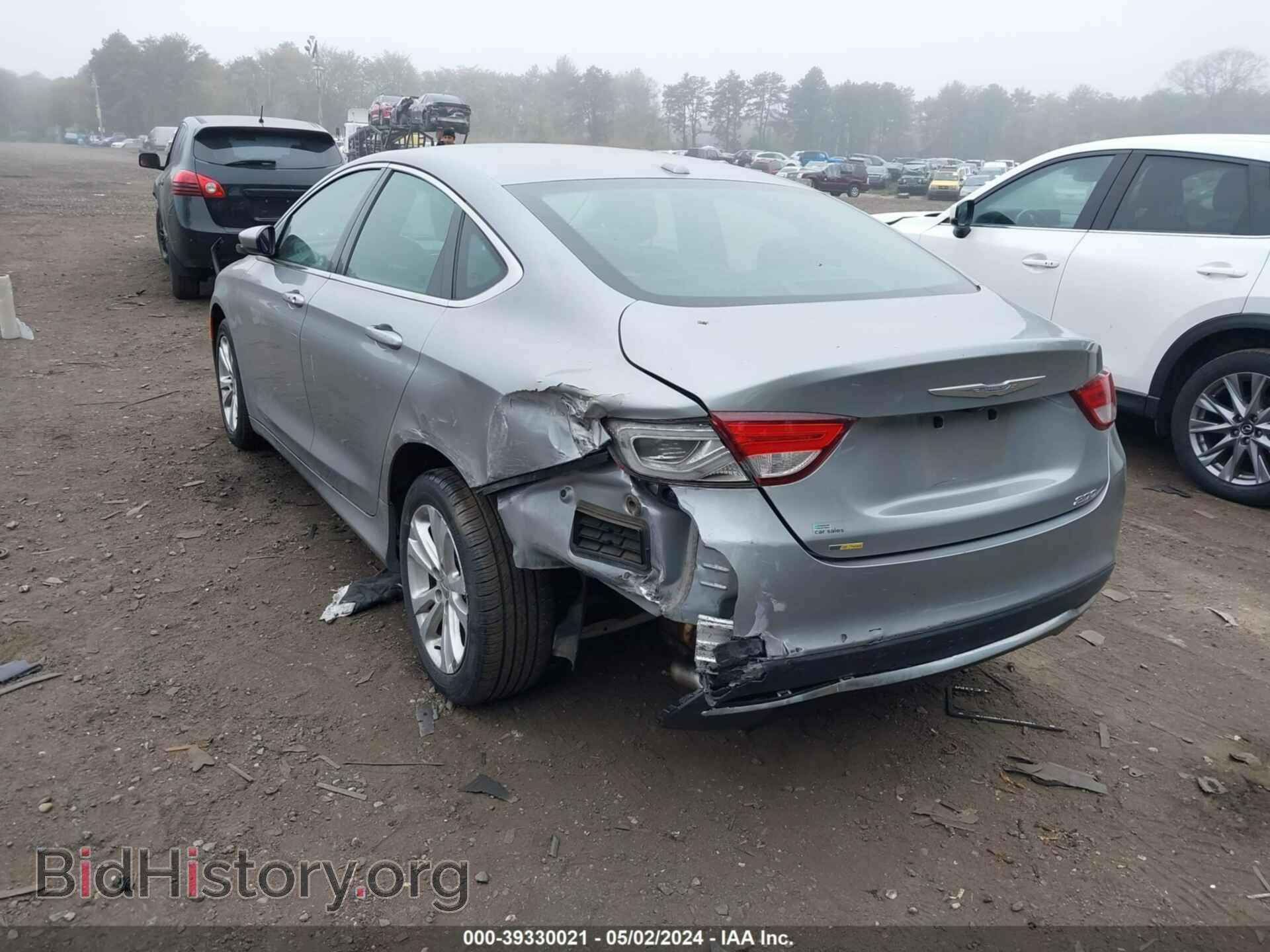 2015 CHRYSLER 200 - VIN: 1C3CCCAB3FN603465 - Photo 3