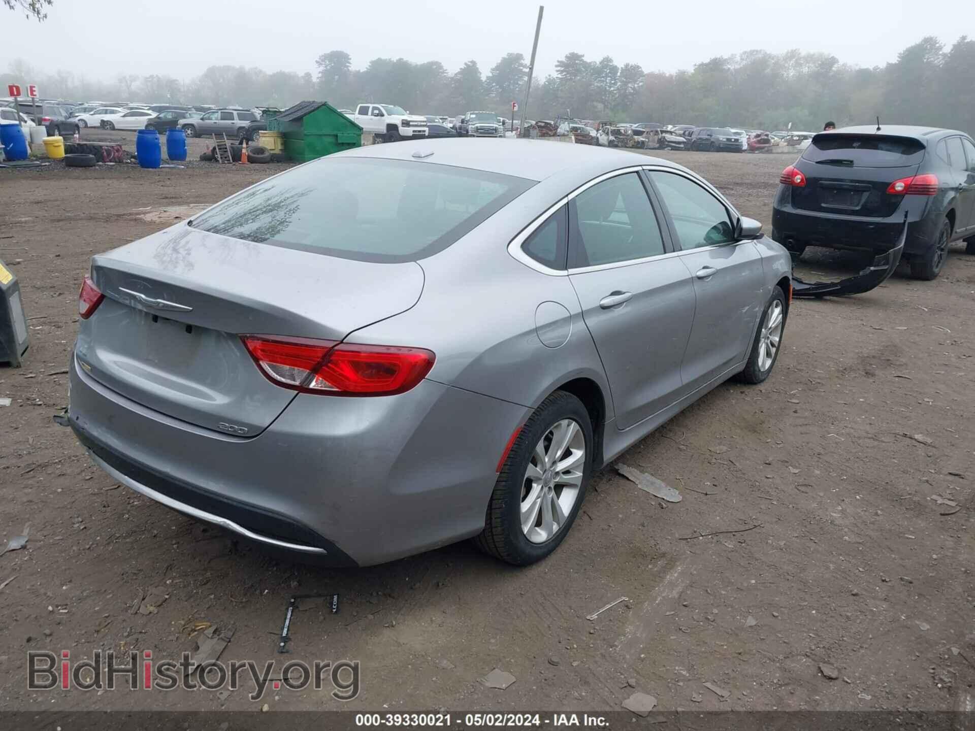 2015 CHRYSLER 200 - VIN: 1C3CCCAB3FN603465 - Photo 4