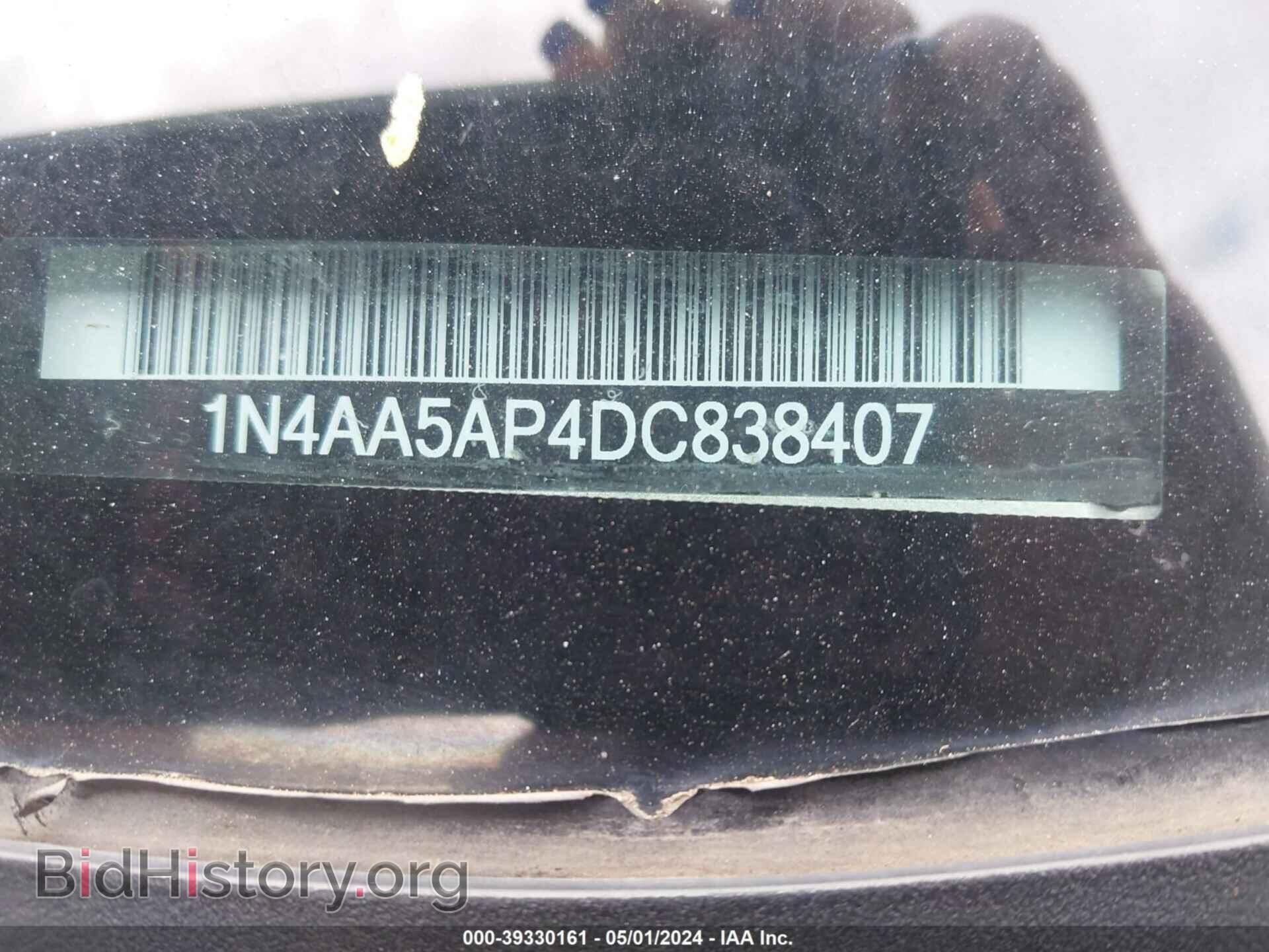2013 NISSAN MAXIMA - VIN: 1N4AA5AP4DC838407 - Фото 9