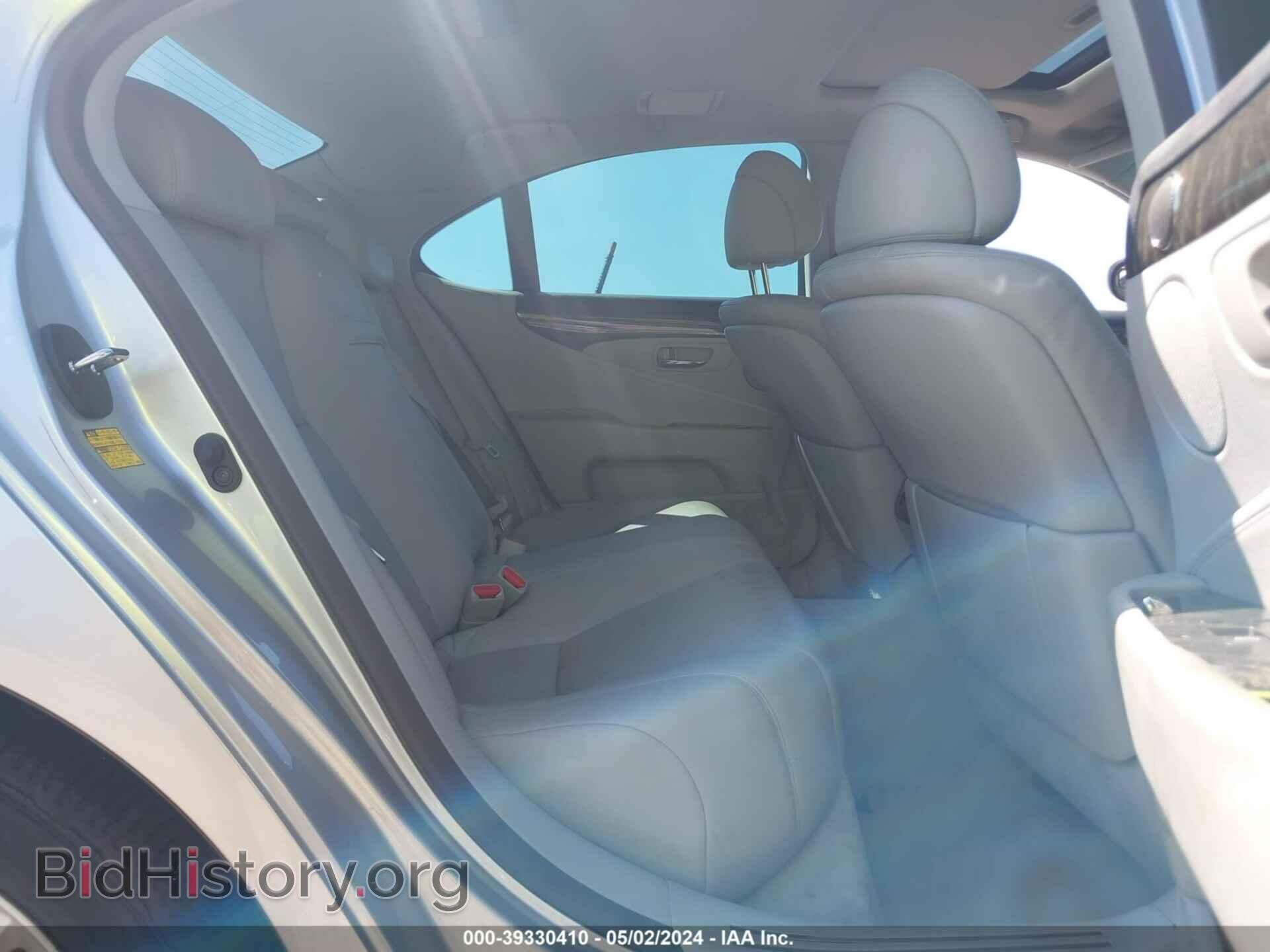 2007 LEXUS LS 460 - VIN: JTHBL46F775039585 - Фото 8