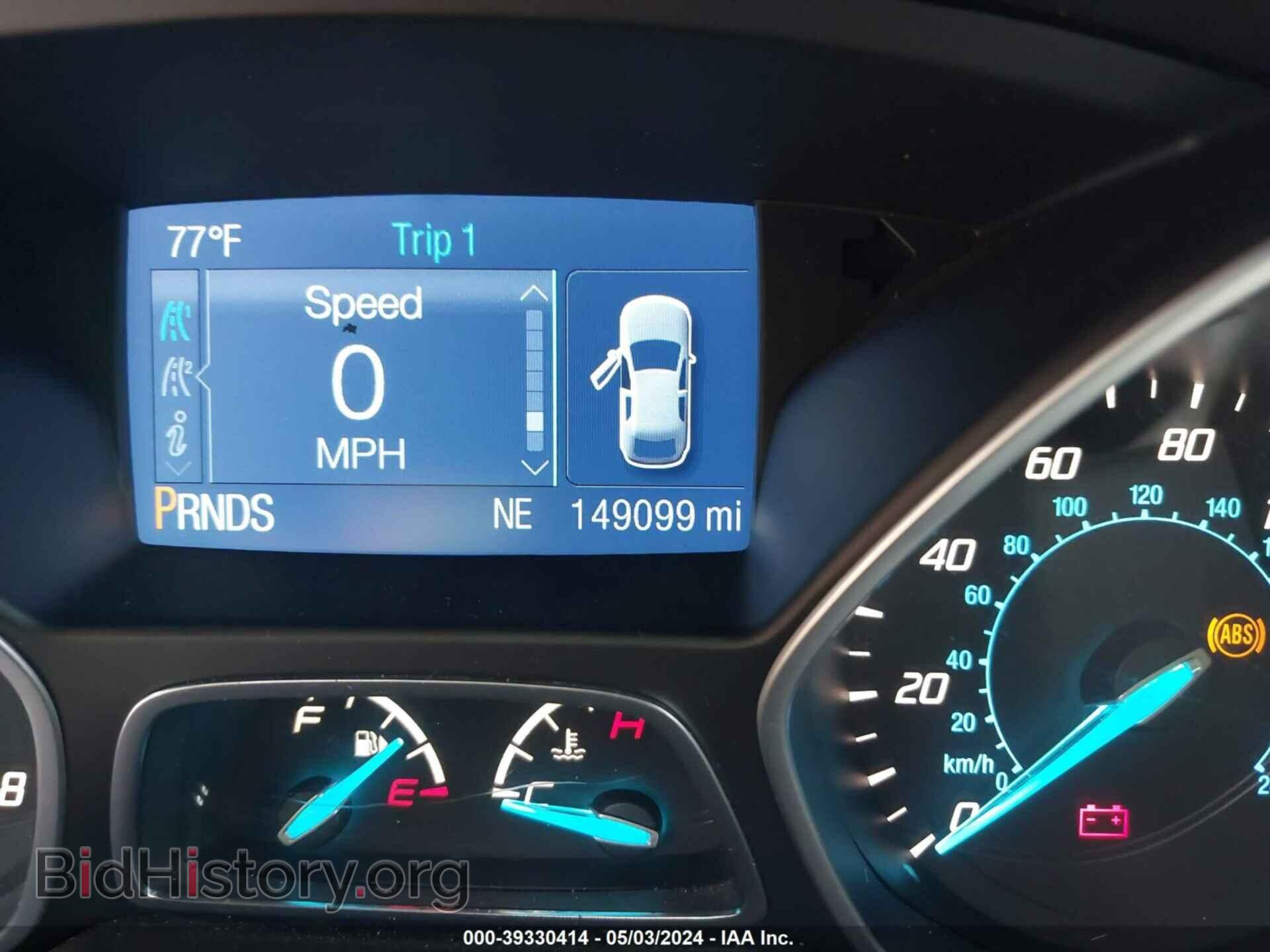 2014 FORD ESCAPE - VIN: 1FMCU0GX4EUC45965 - Фото 7