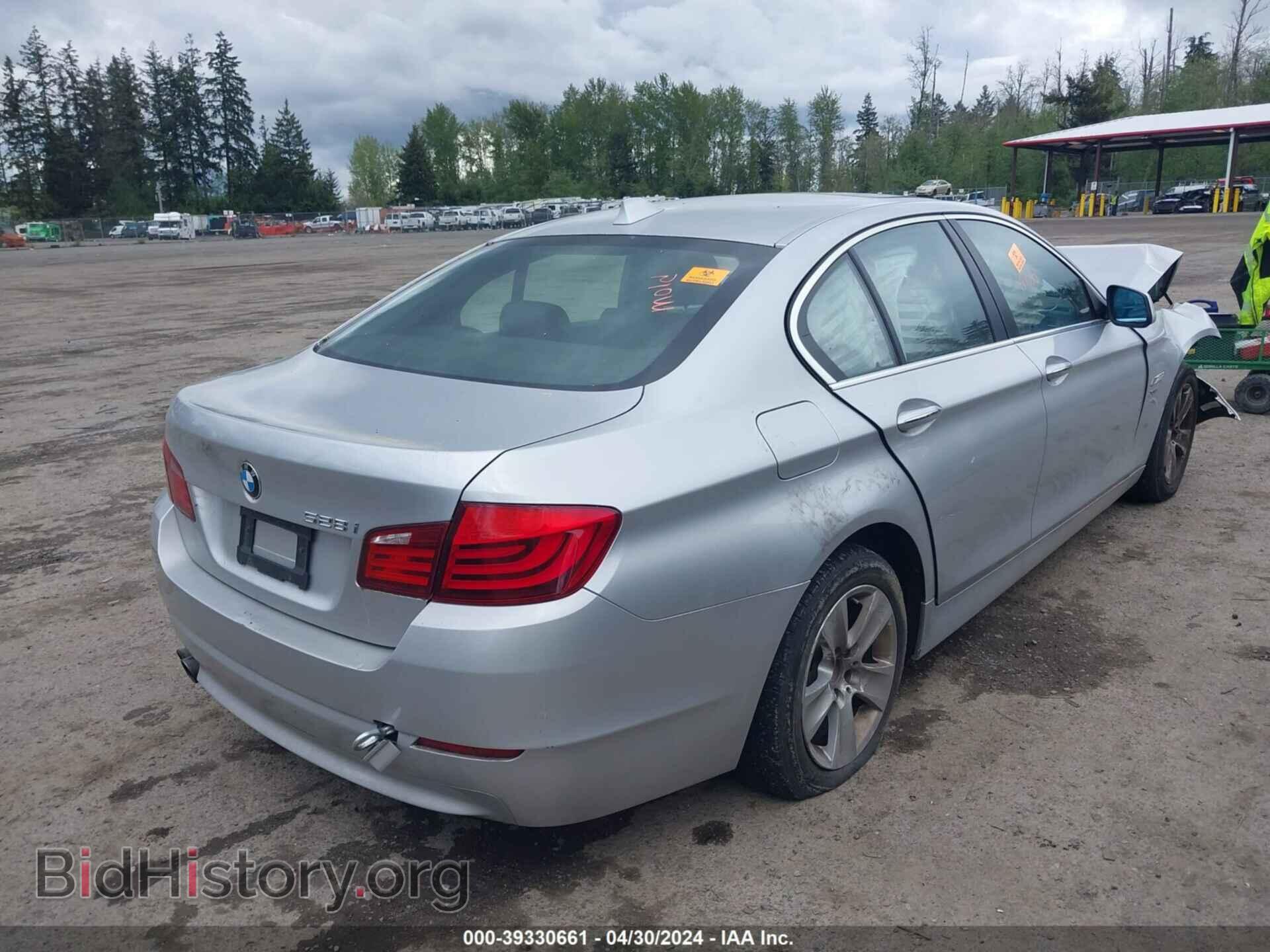 2012 BMW 528I - VIN: WBAXH5C58CDW02876 - Фото 4