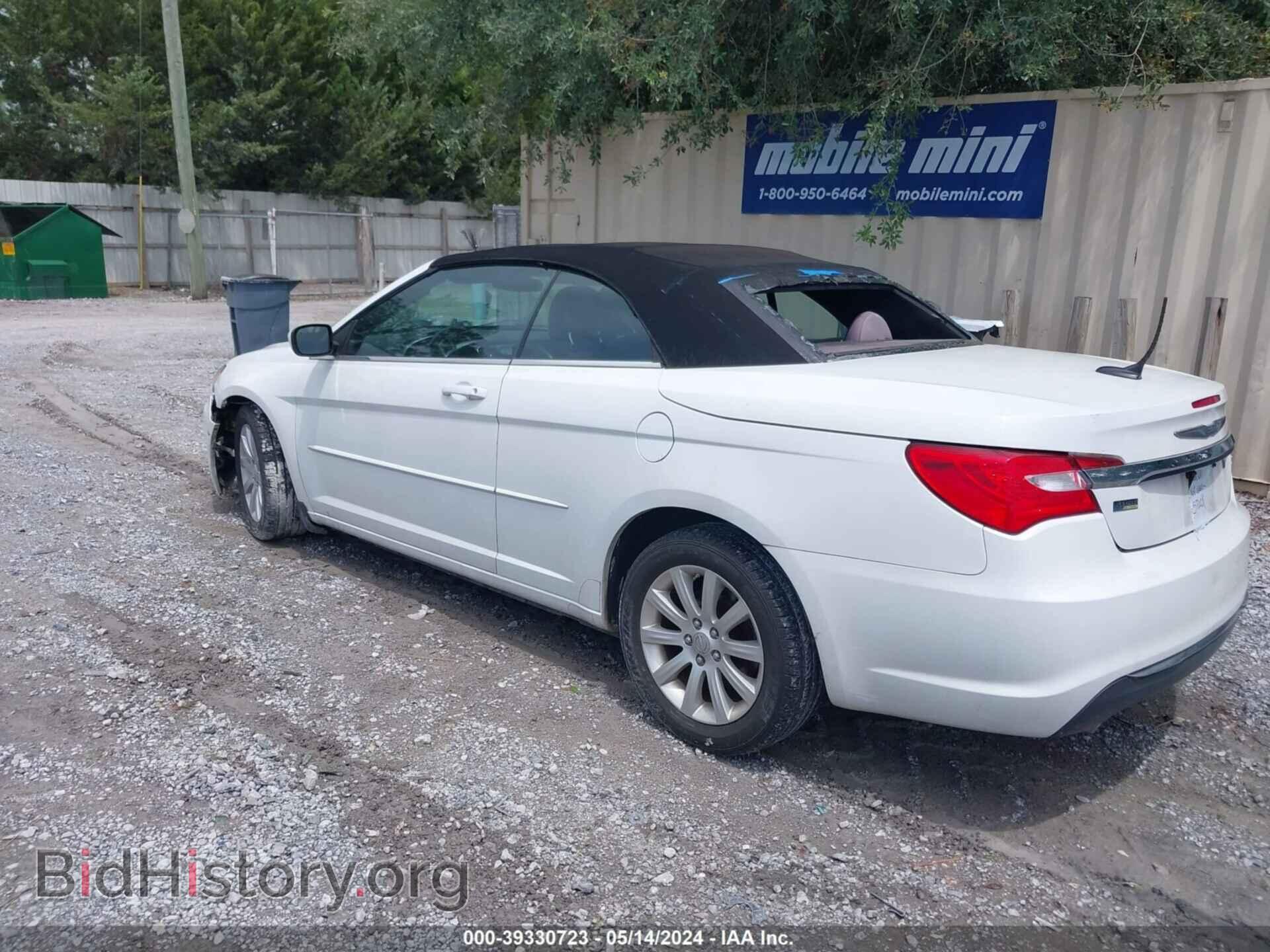 2012 CHRYSLER 200 - VIN: 1C3BCBEG2CN234587 - Фото 3
