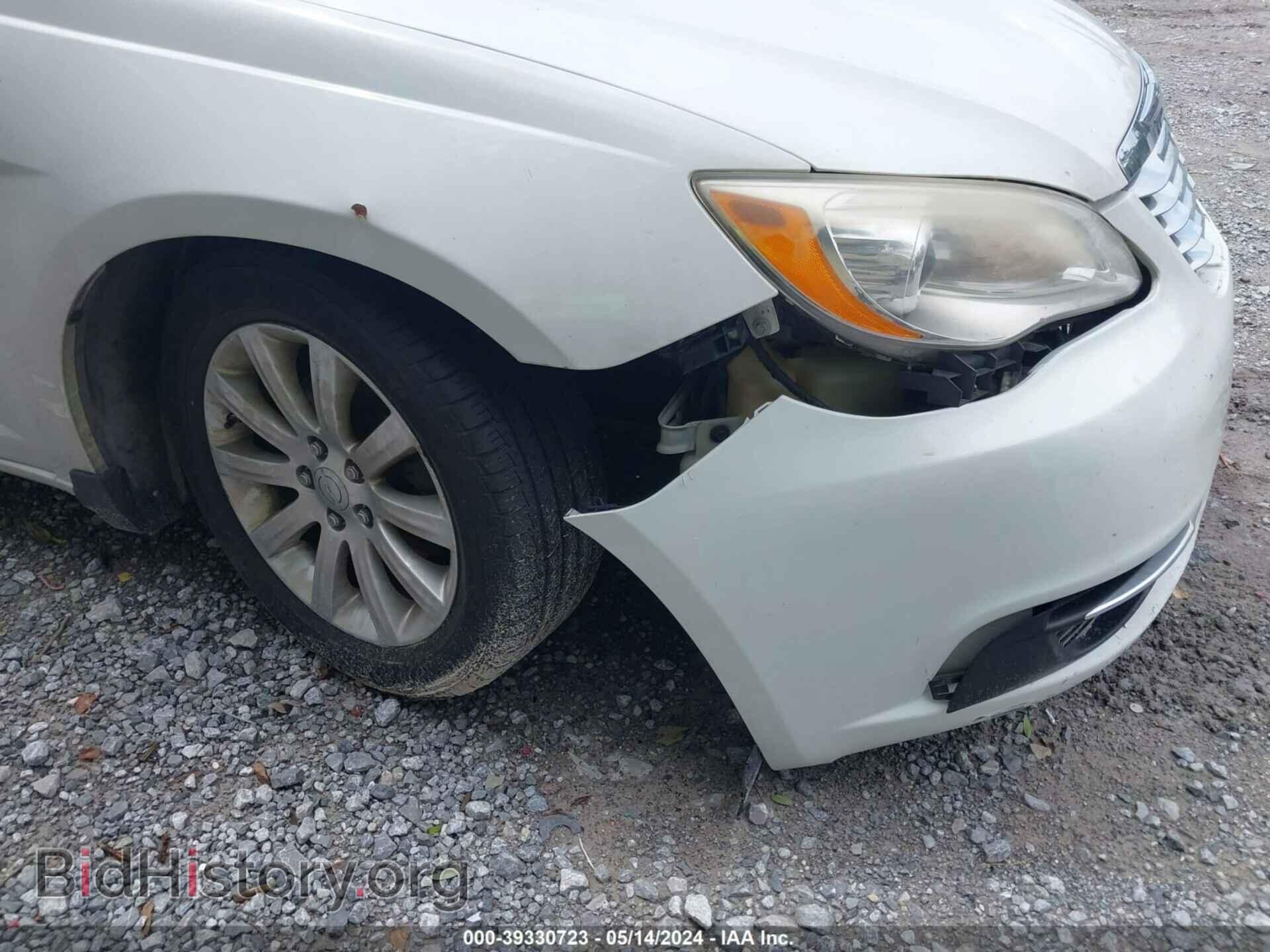 2012 CHRYSLER 200 - VIN: 1C3BCBEG2CN234587 - Фото 6