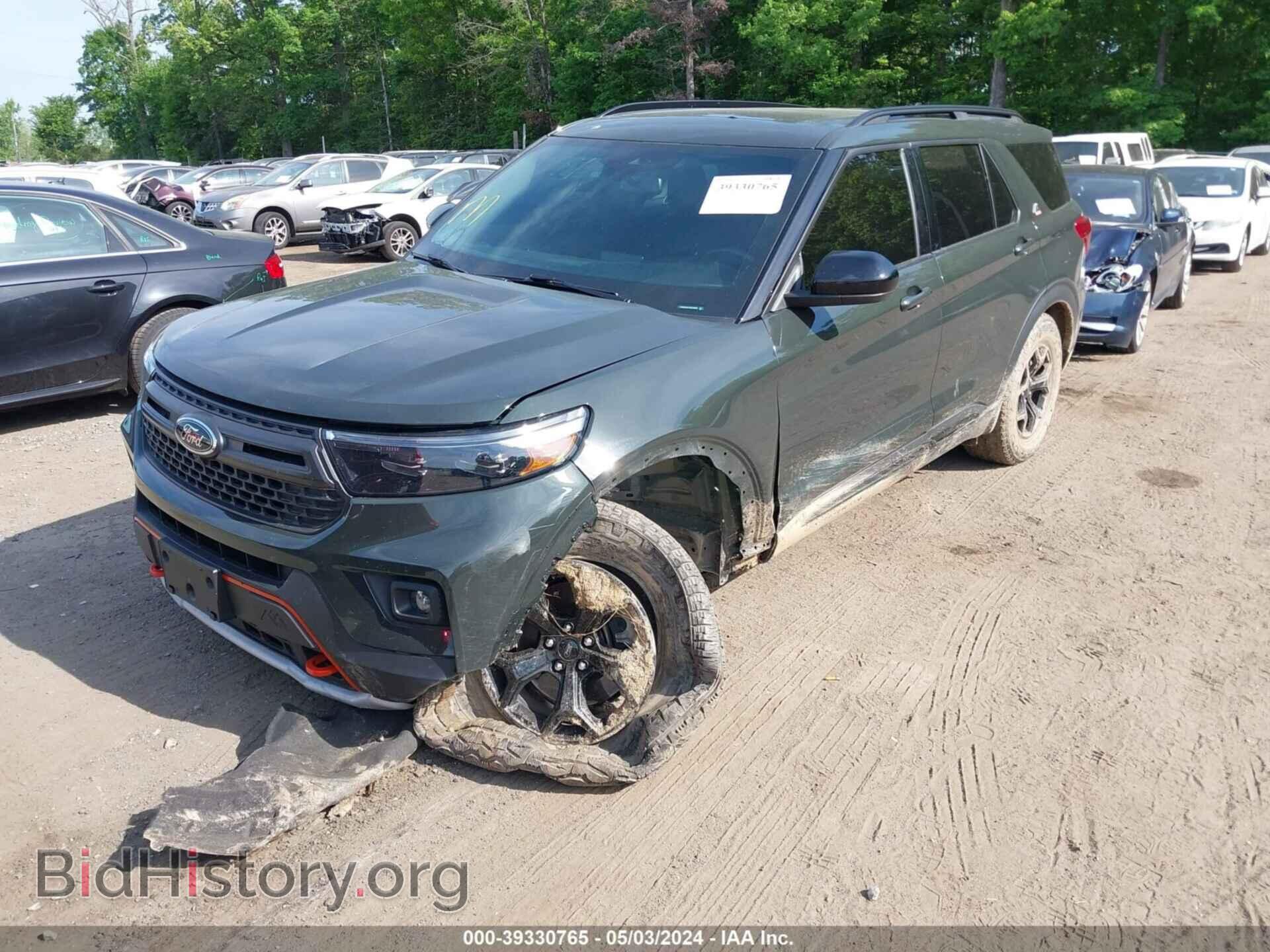 2022 FORD EXPLORER - VIN: 1FMSK8JH1NGC50699 - Фото 2