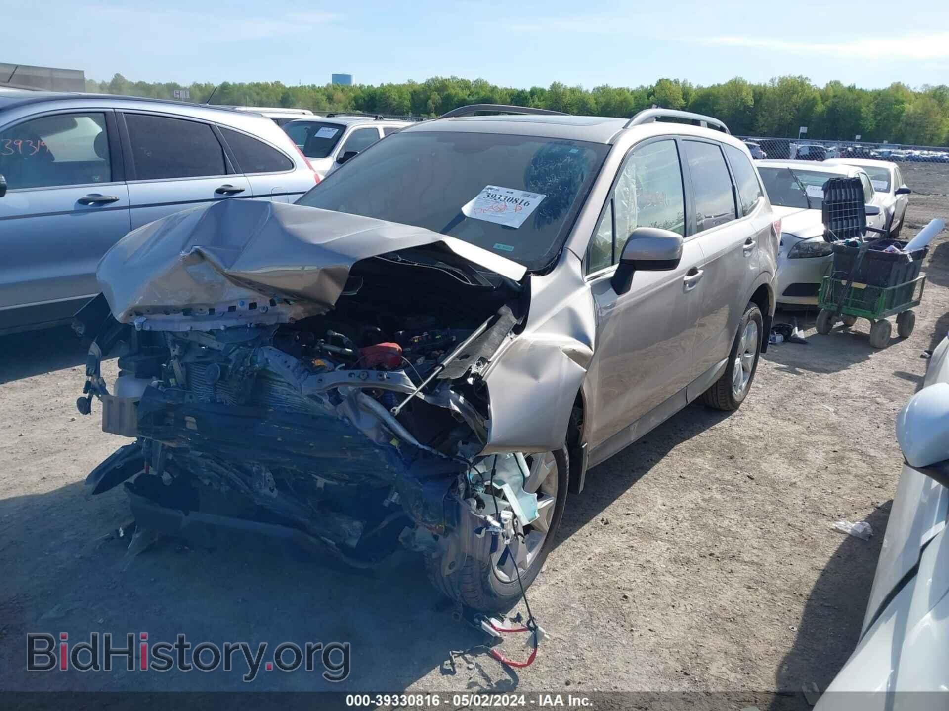 2015 SUBARU FORESTER - VIN: JF2SJARC3FH590425 - Фото 2
