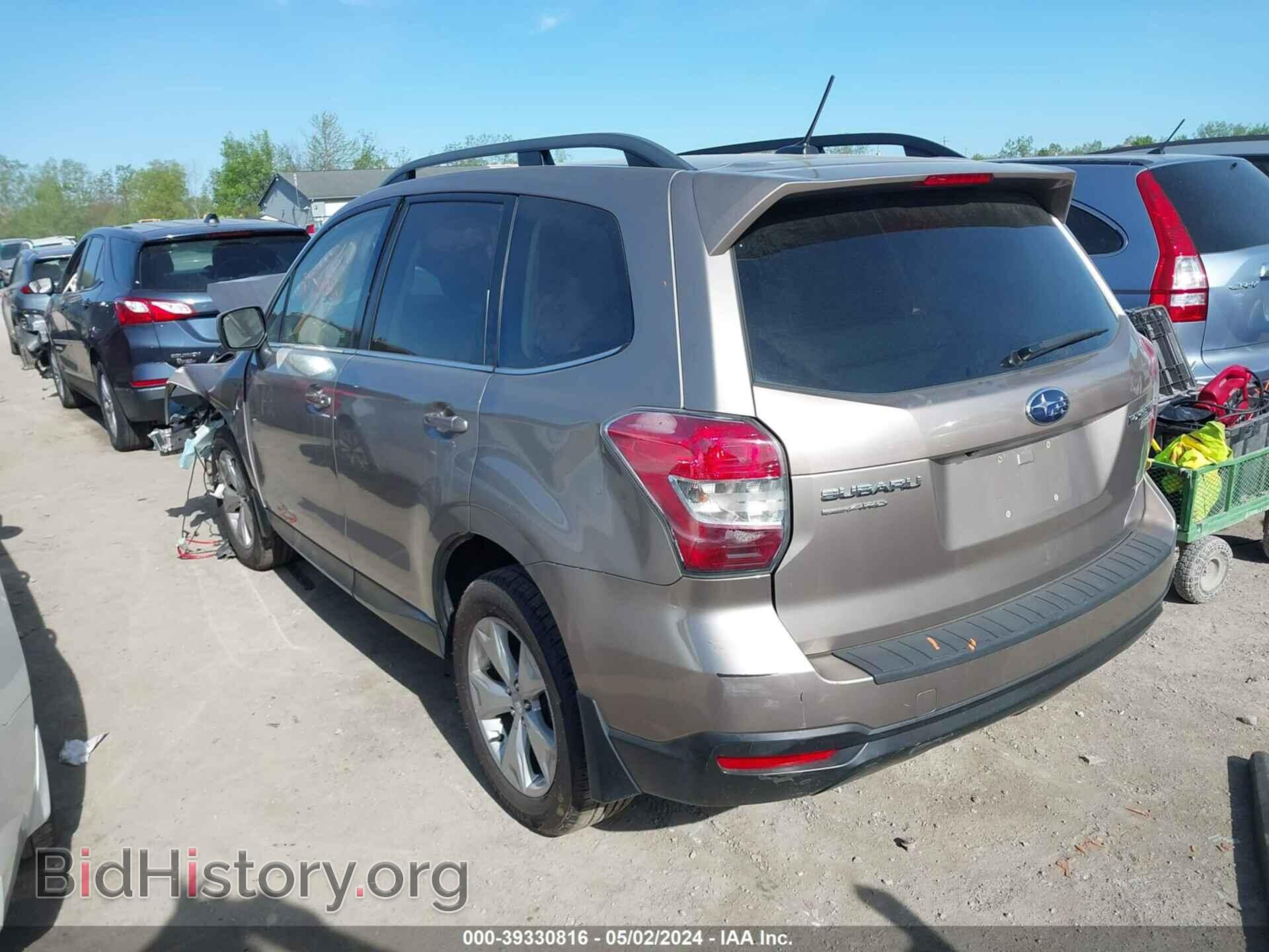 2015 SUBARU FORESTER - VIN: JF2SJARC3FH590425 - Фото 3