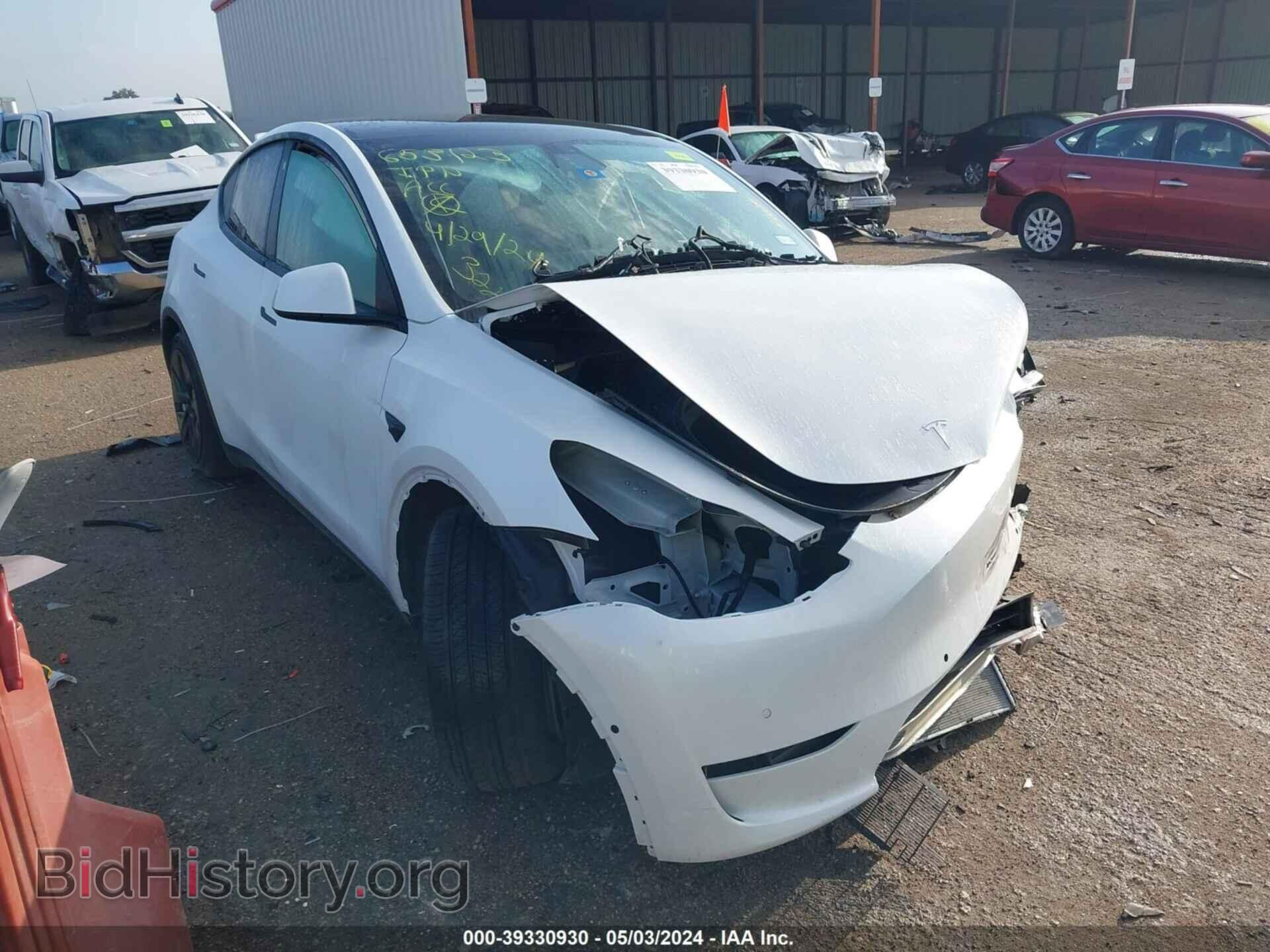 Photo 5YJYGDED2MF109679 - TESLA MODEL Y 2021