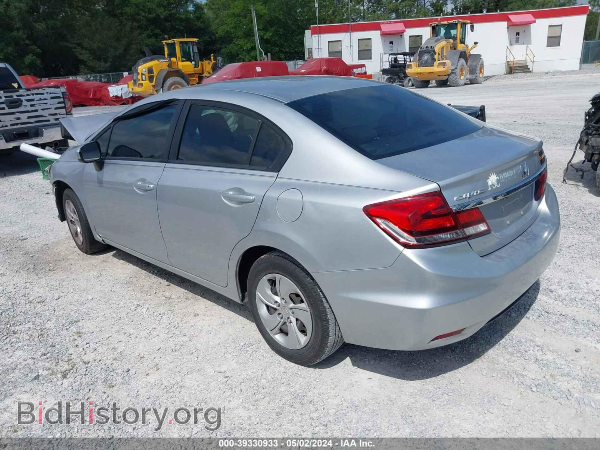 2014 HONDA CIVIC - VIN: 19XFB2F57EE002331 - Фото 3