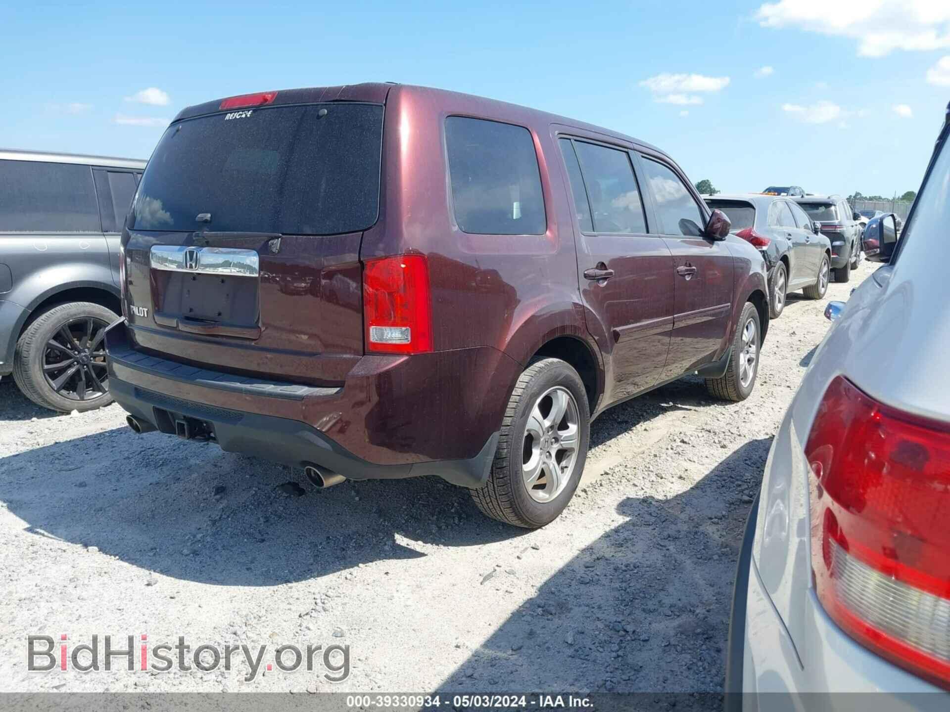 2012 HONDA PILOT - VIN: 5FNYF3H54CB040901 - Фото 4