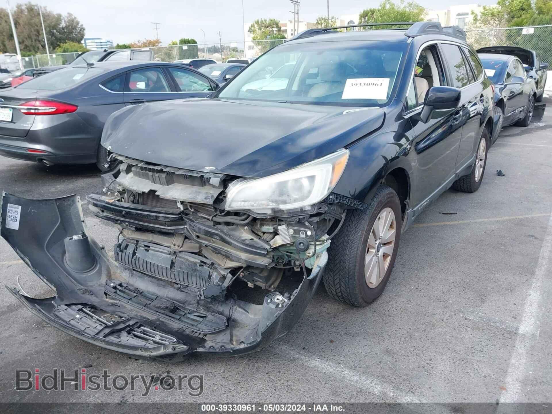 2015 SUBARU OUTBACK - VIN: 4S4BSACC6F3314219 - Фото 2