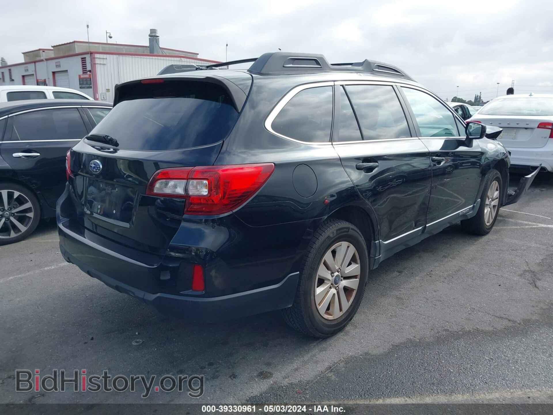 2015 SUBARU OUTBACK - VIN: 4S4BSACC6F3314219 - Фото 4