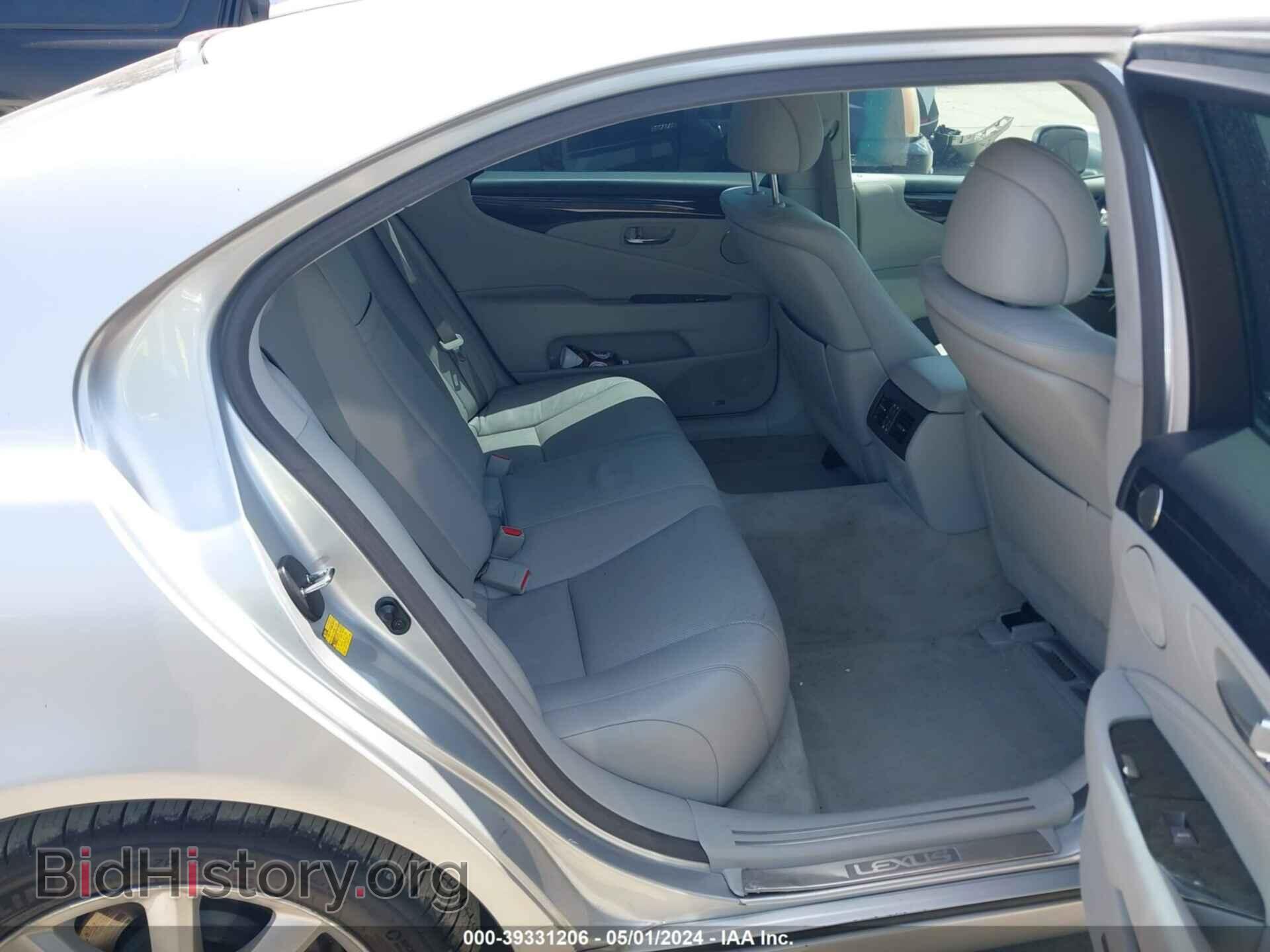 2009 LEXUS LS 460 - VIN: JTHGL46F195033418 - Фото 8