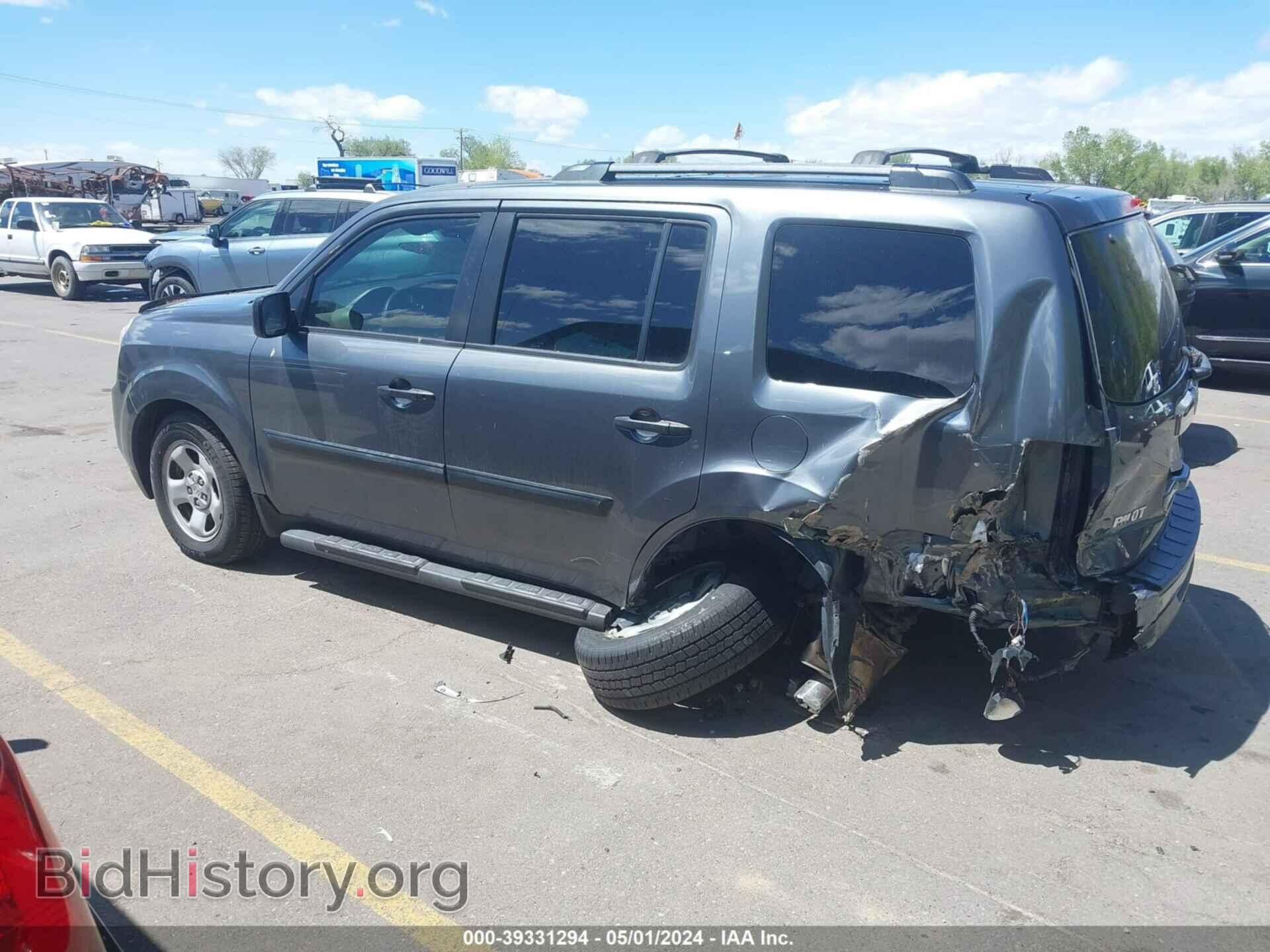 2012 HONDA PILOT - VIN: 5FNYF4H24CB002600 - Photo 3