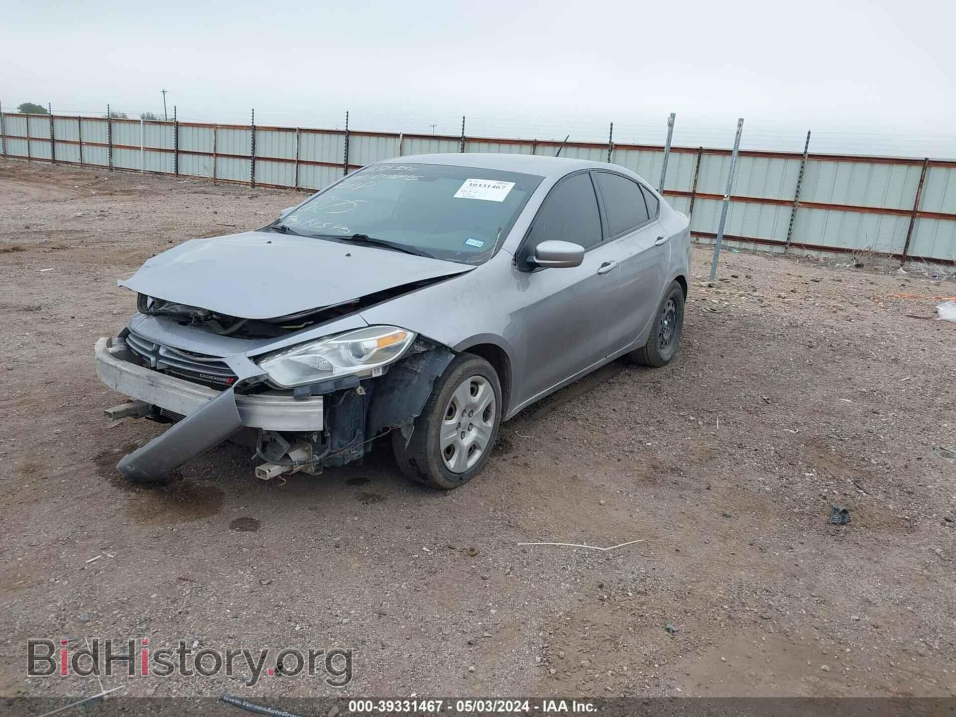 2015 DODGE DART - VIN: 1C3CDFAA5FD266275 - Фото 2