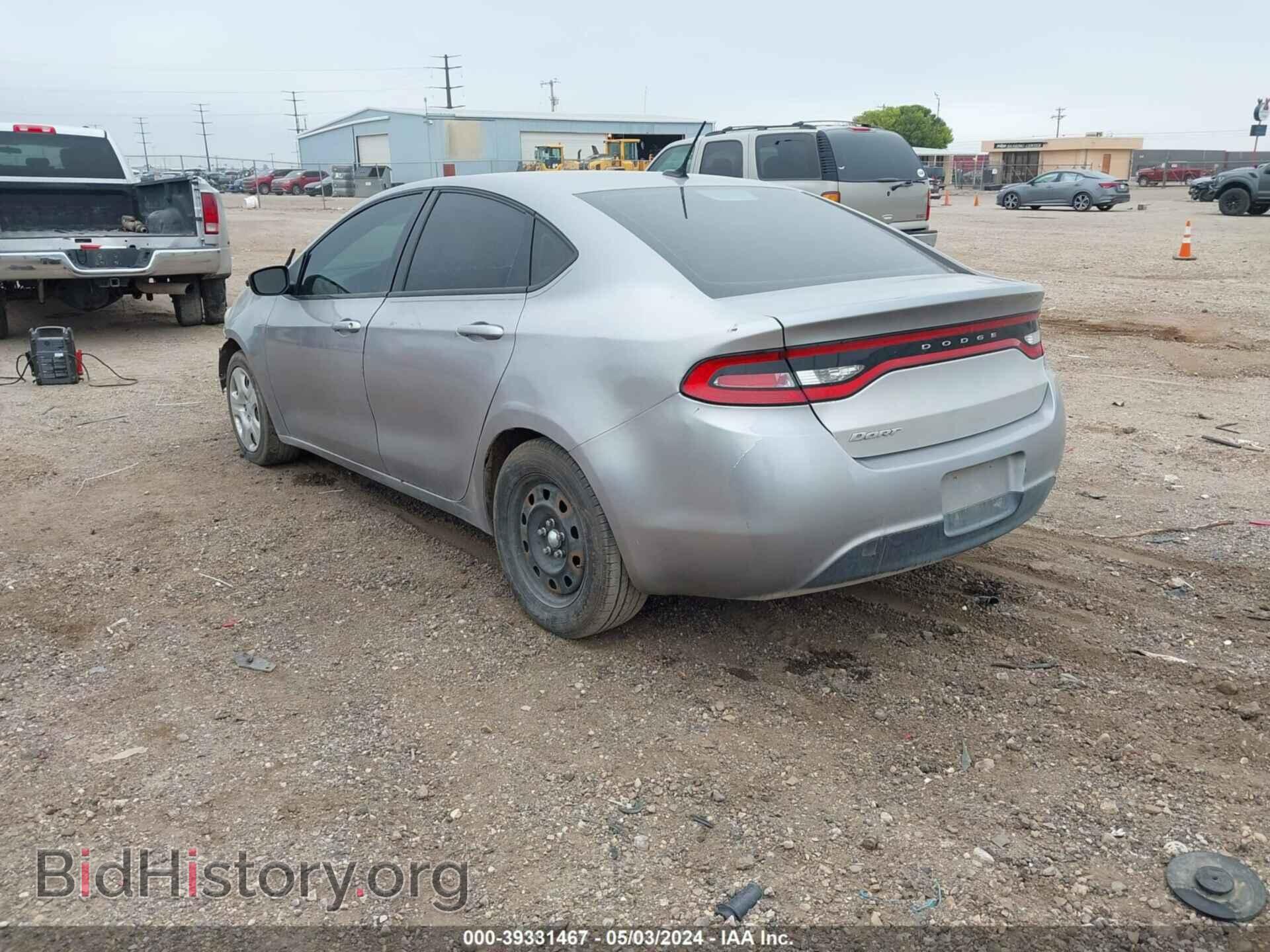 2015 DODGE DART - VIN: 1C3CDFAA5FD266275 - Фото 3