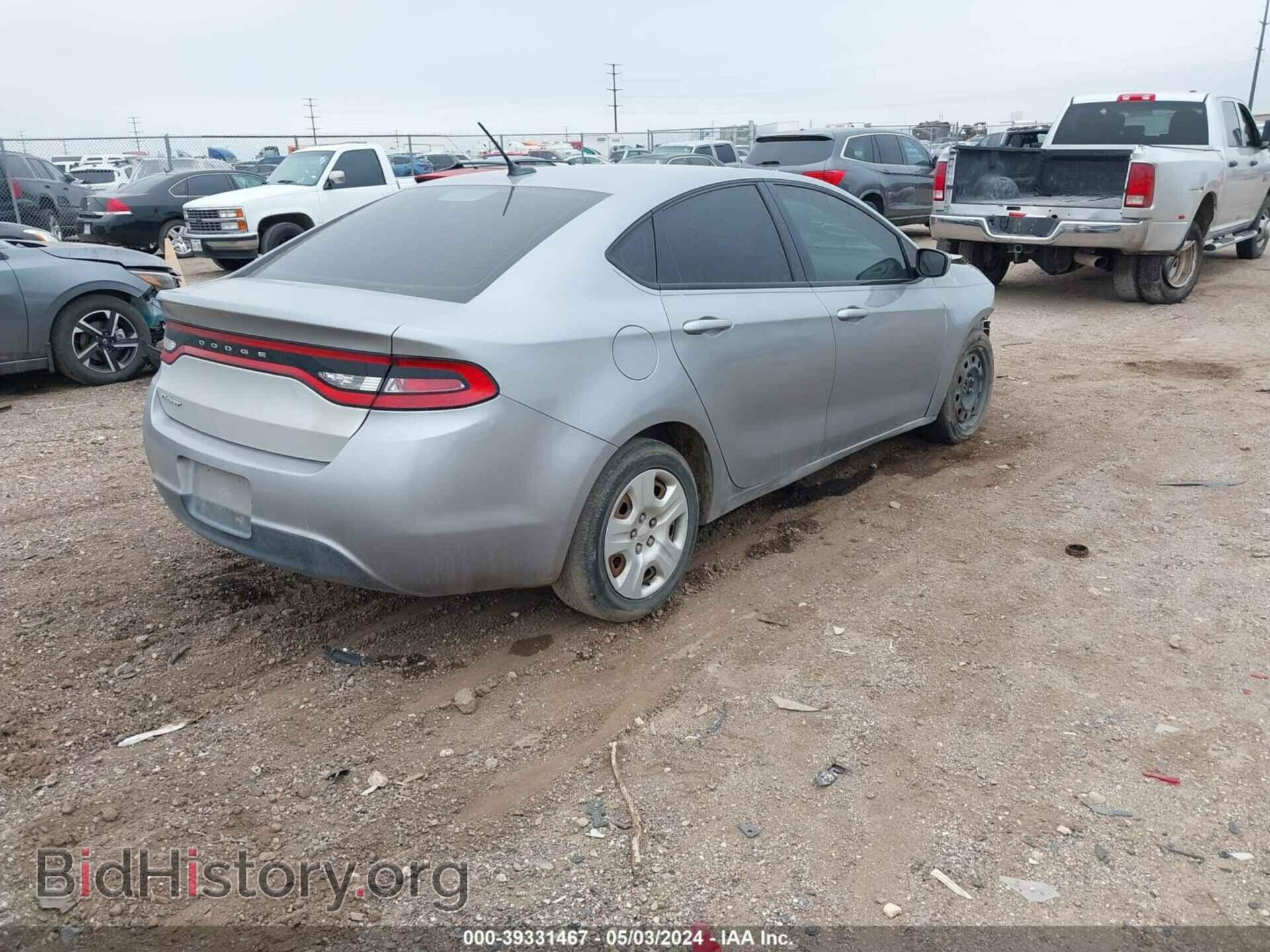 2015 DODGE DART - VIN: 1C3CDFAA5FD266275 - Фото 4