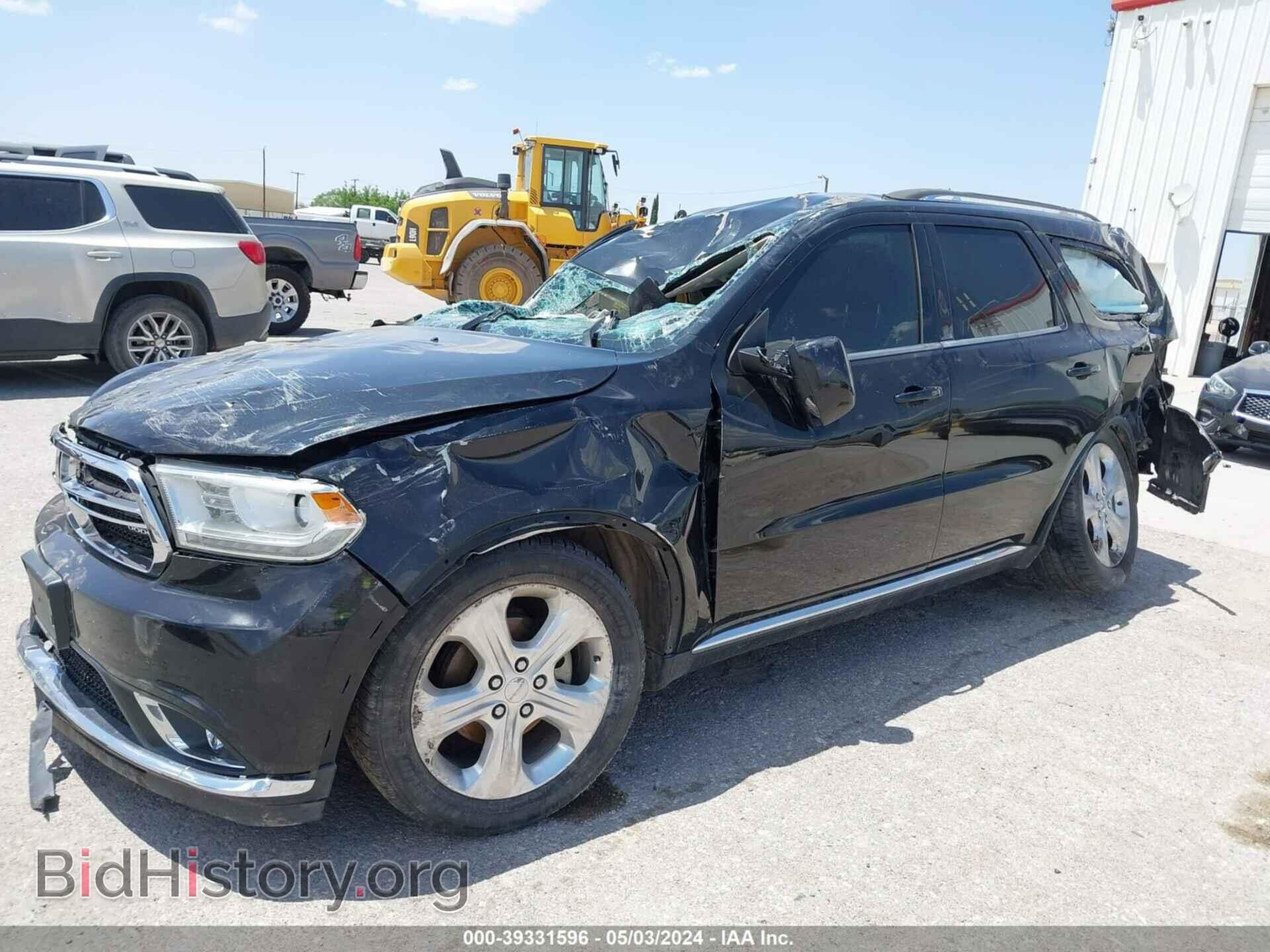 2014 DODGE DURANGO - VIN: 1C4RDHDG5EC426581 - Photo 2