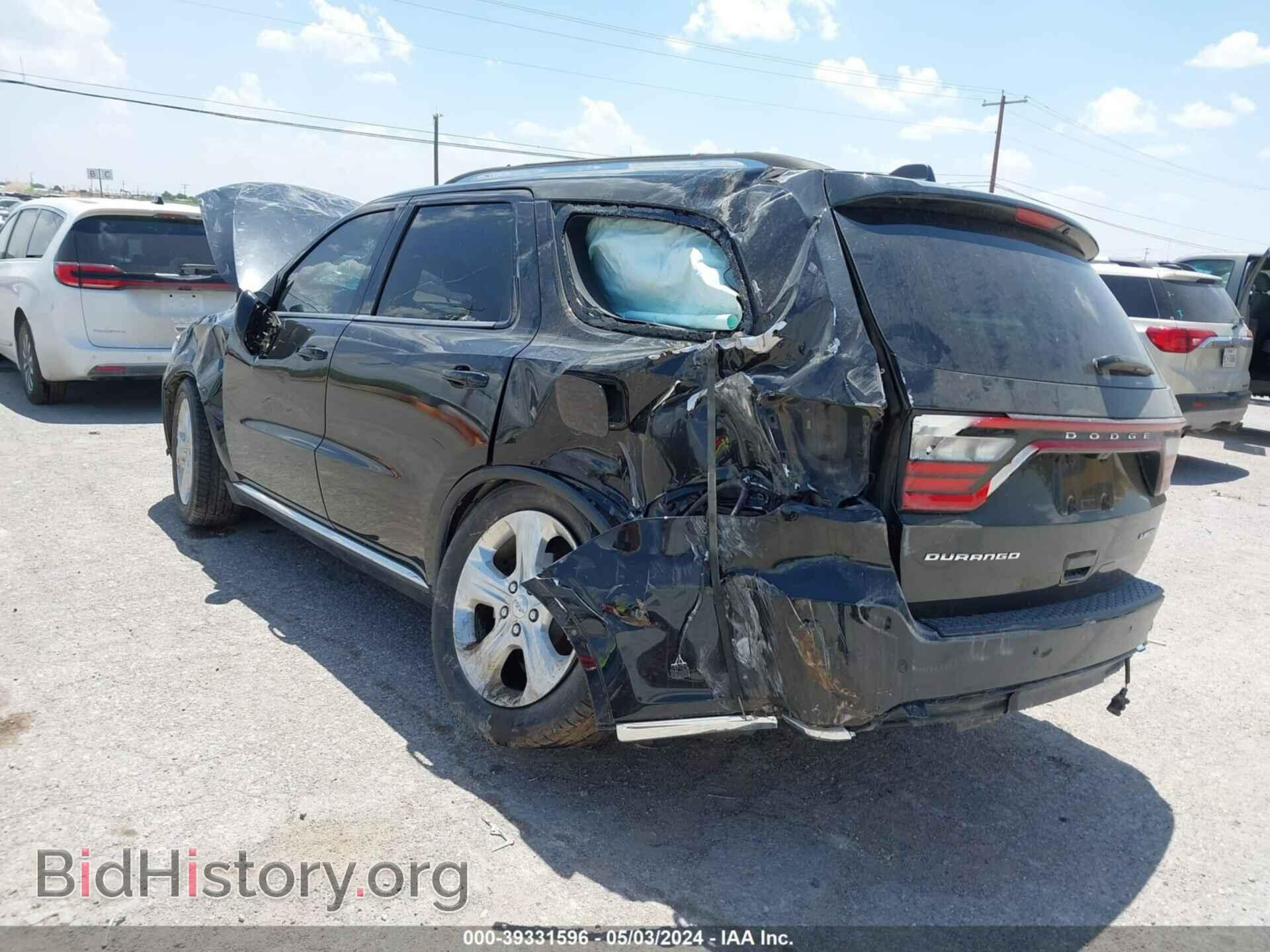 2014 DODGE DURANGO - VIN: 1C4RDHDG5EC426581 - Photo 3