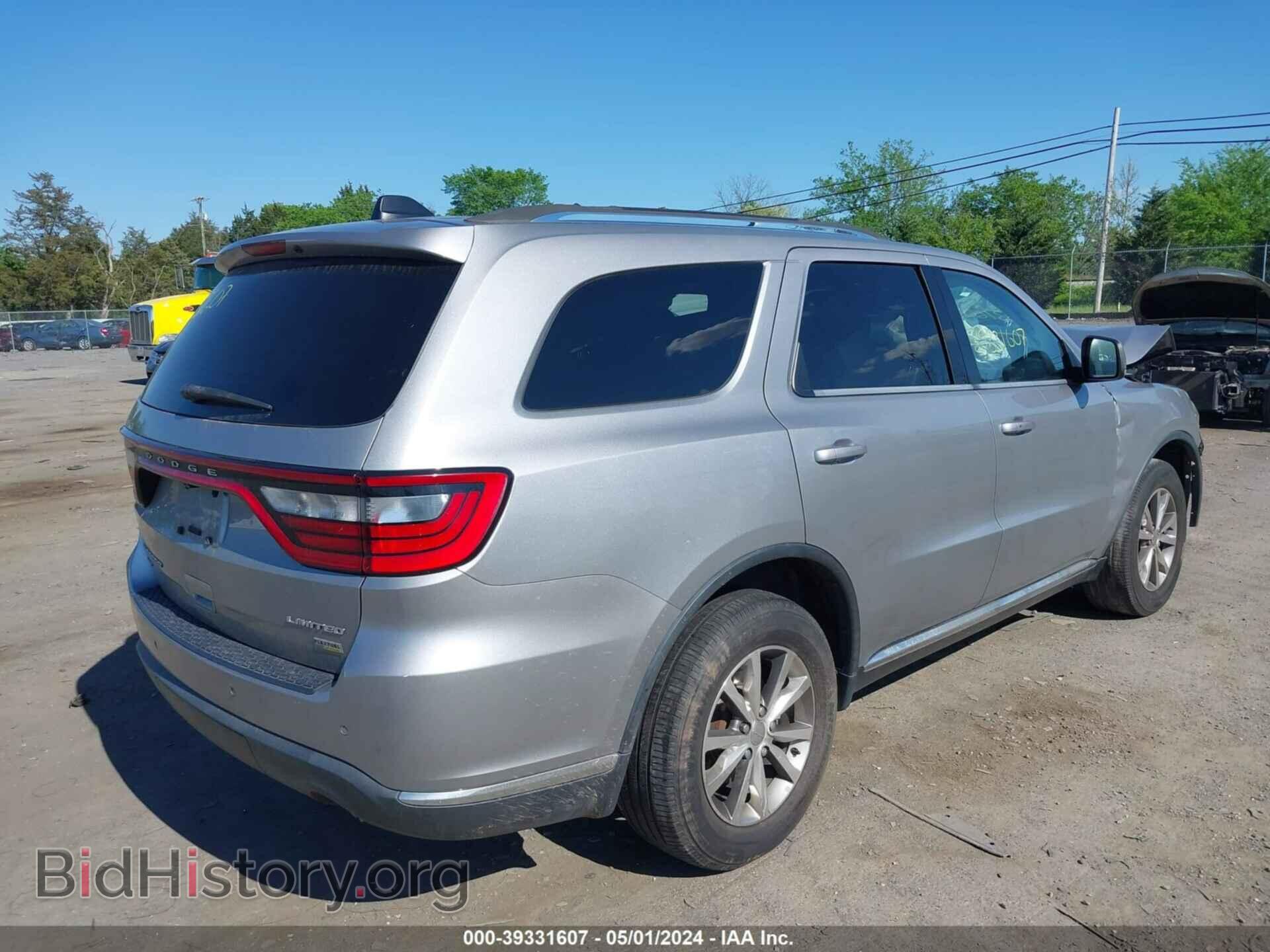 2015 DODGE DURANGO - VIN: 1C4RDJDG8FC202102 - Photo 4
