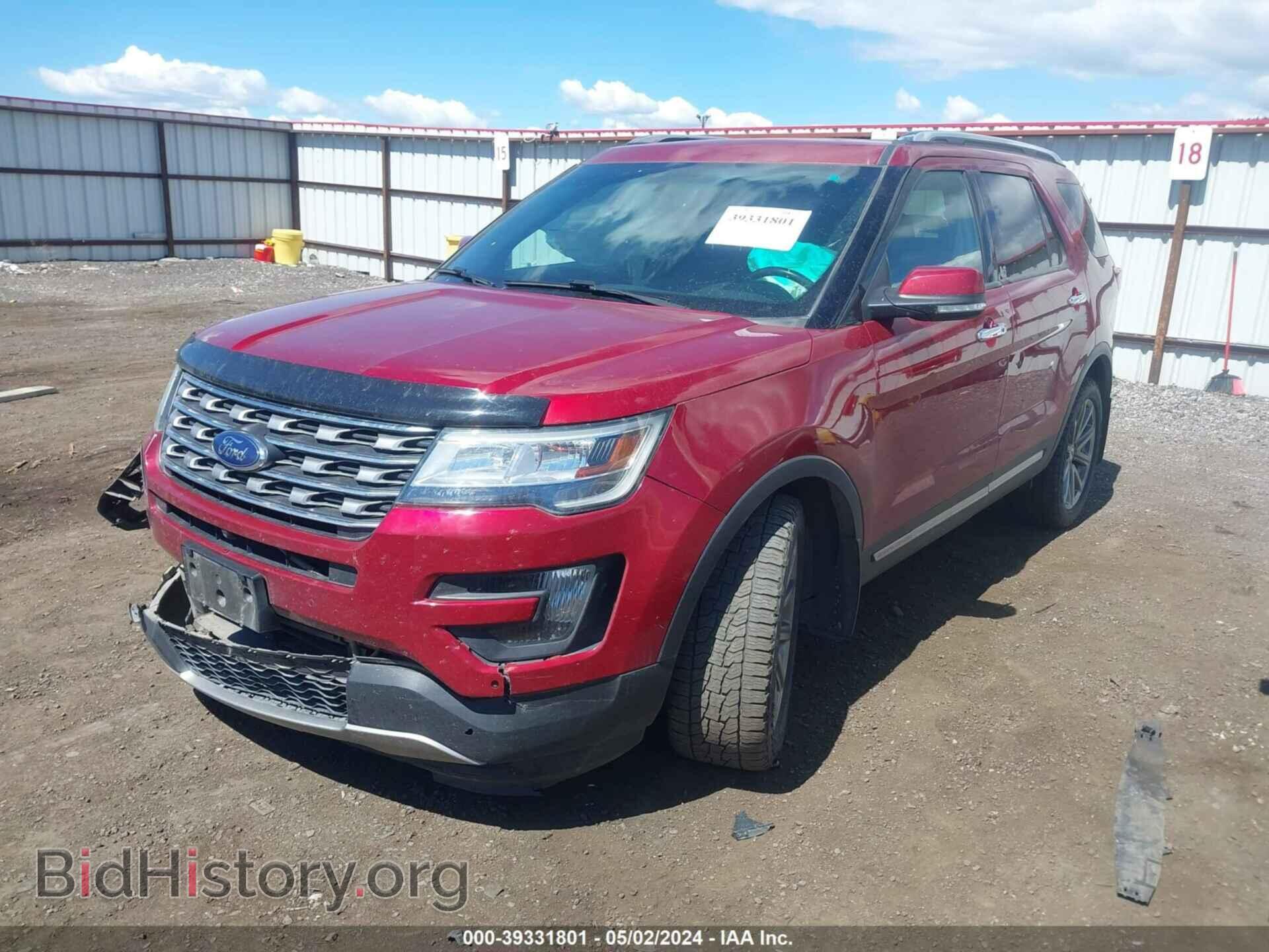 2016 FORD EXPLORER - VIN: 1FM5K8F82GGB37563 - Фото 2