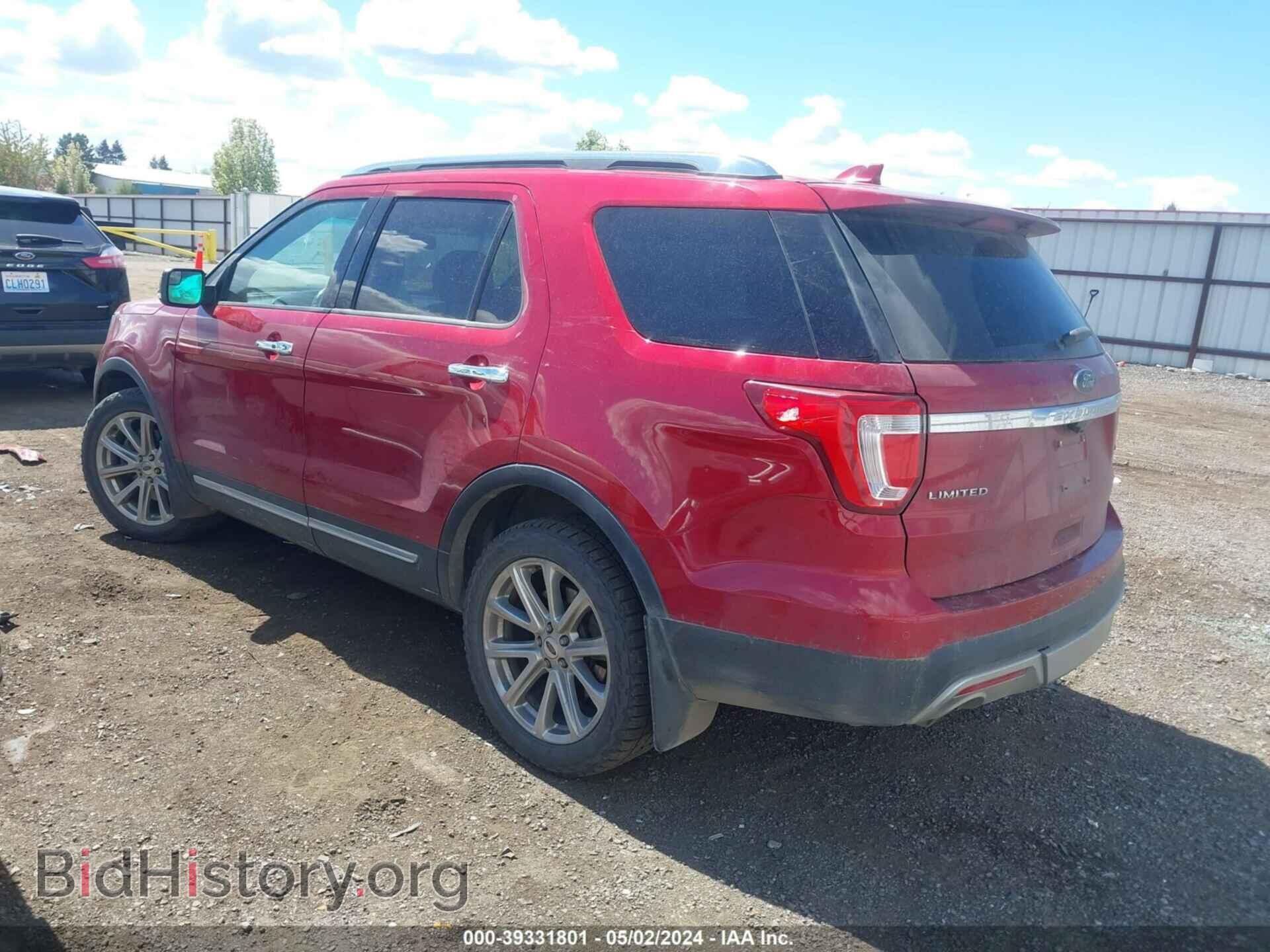 2016 FORD EXPLORER - VIN: 1FM5K8F82GGB37563 - Фото 3