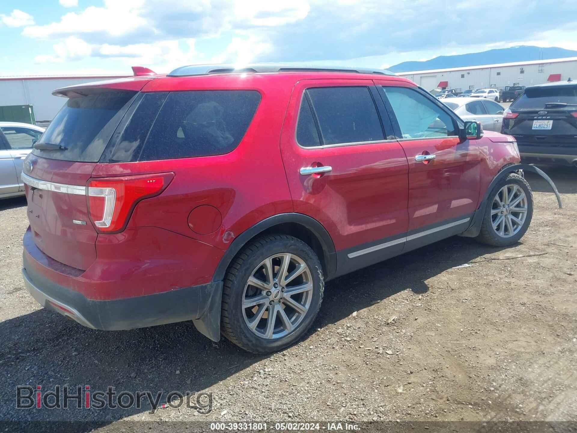 2016 FORD EXPLORER - VIN: 1FM5K8F82GGB37563 - Фото 4