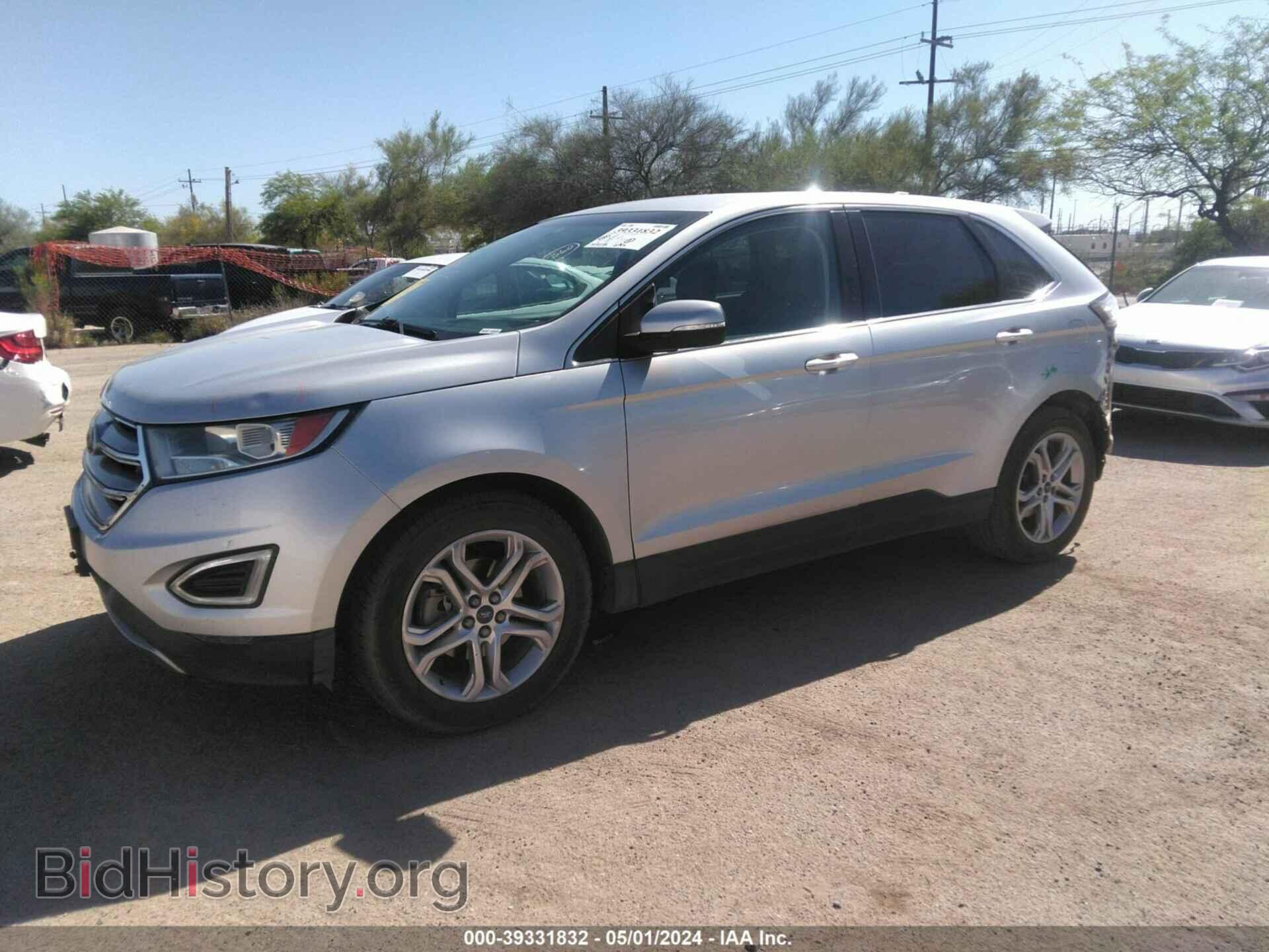 2018 FORD EDGE - VIN: 2FMPK3K98JBB67532 - Фото 2
