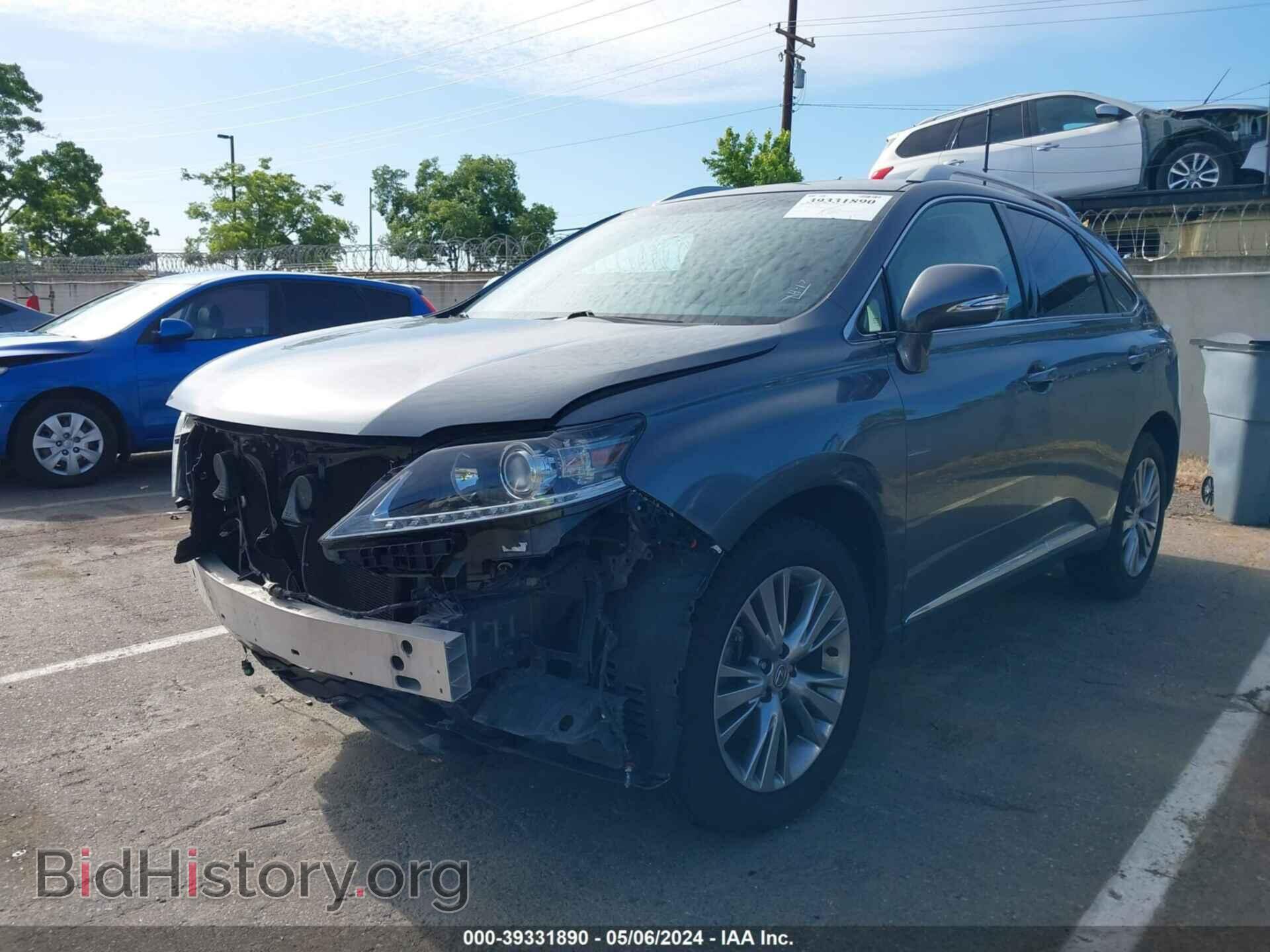 2014 LEXUS RX 350 - VIN: 2T2BK1BA7EC226690 - Фото 2