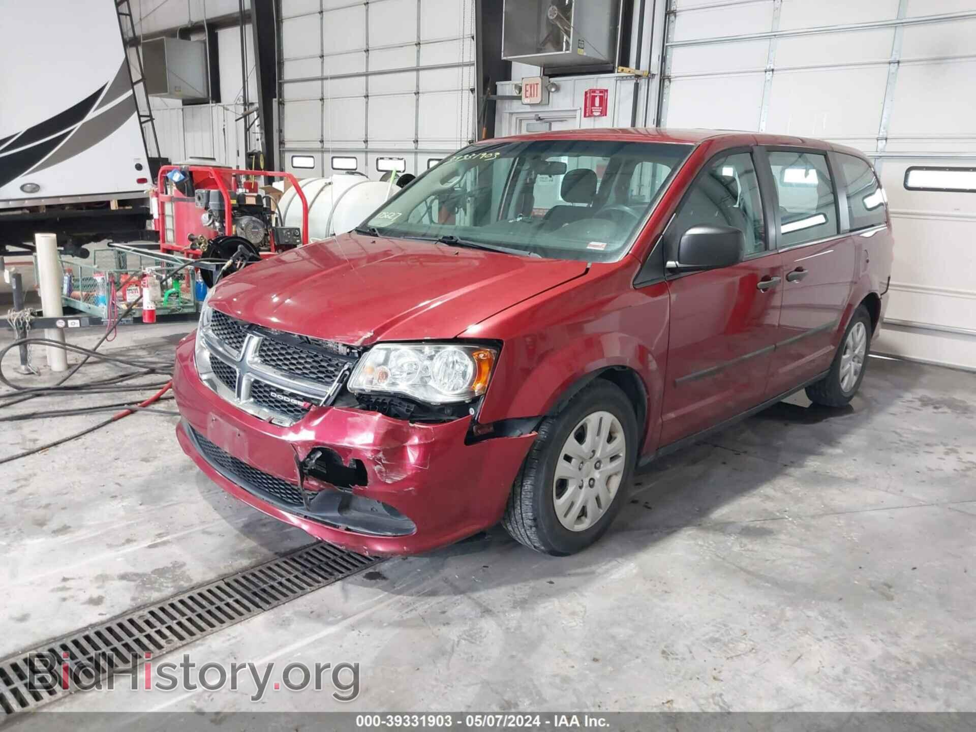 2016 DODGE GRAND CARAVAN - VIN: 2C4RDGBG1GR195721 - Фото 2