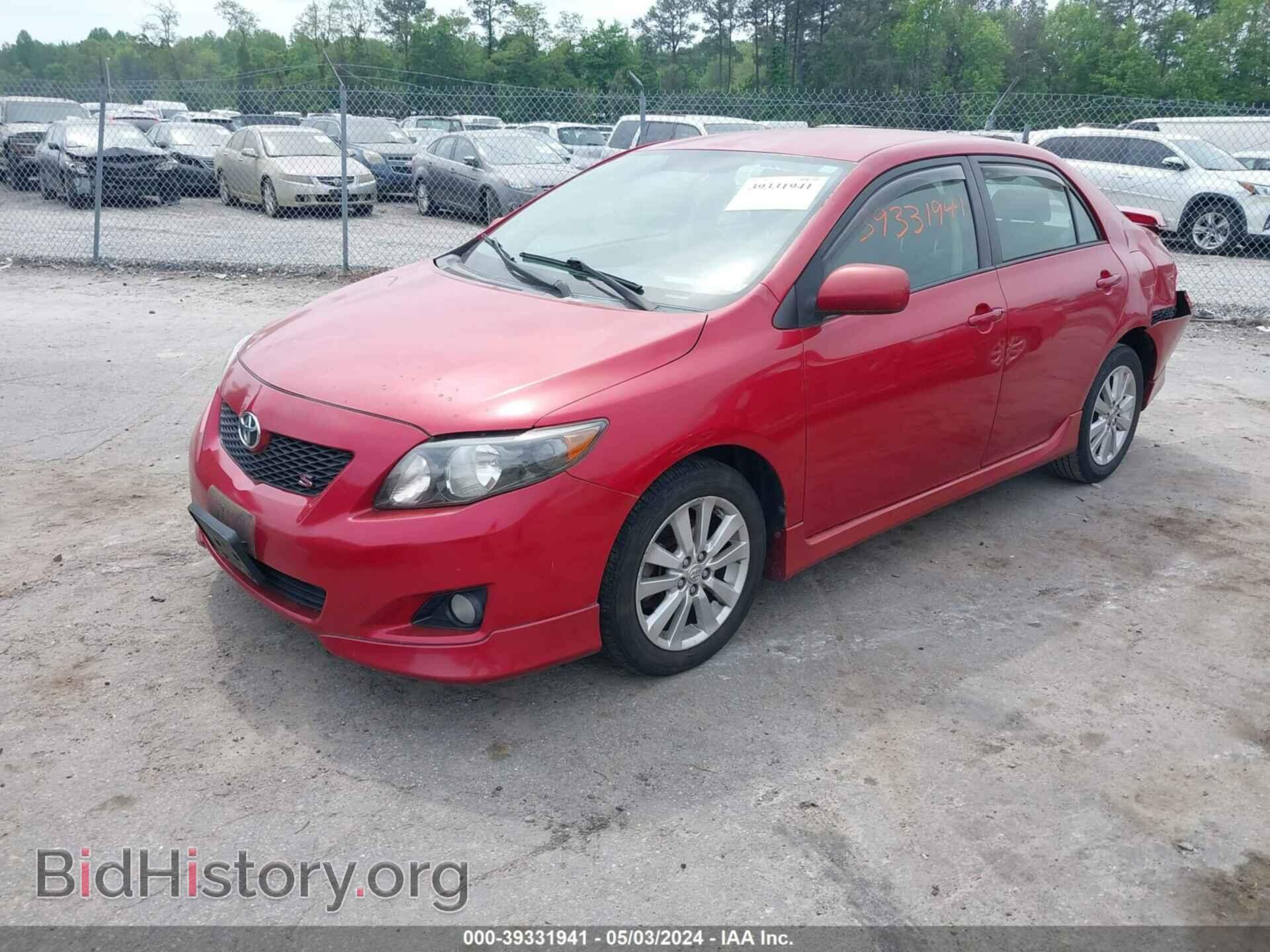 2009 TOYOTA COROLLA - VIN: 2T1BU40E09C118570 - Фото 2