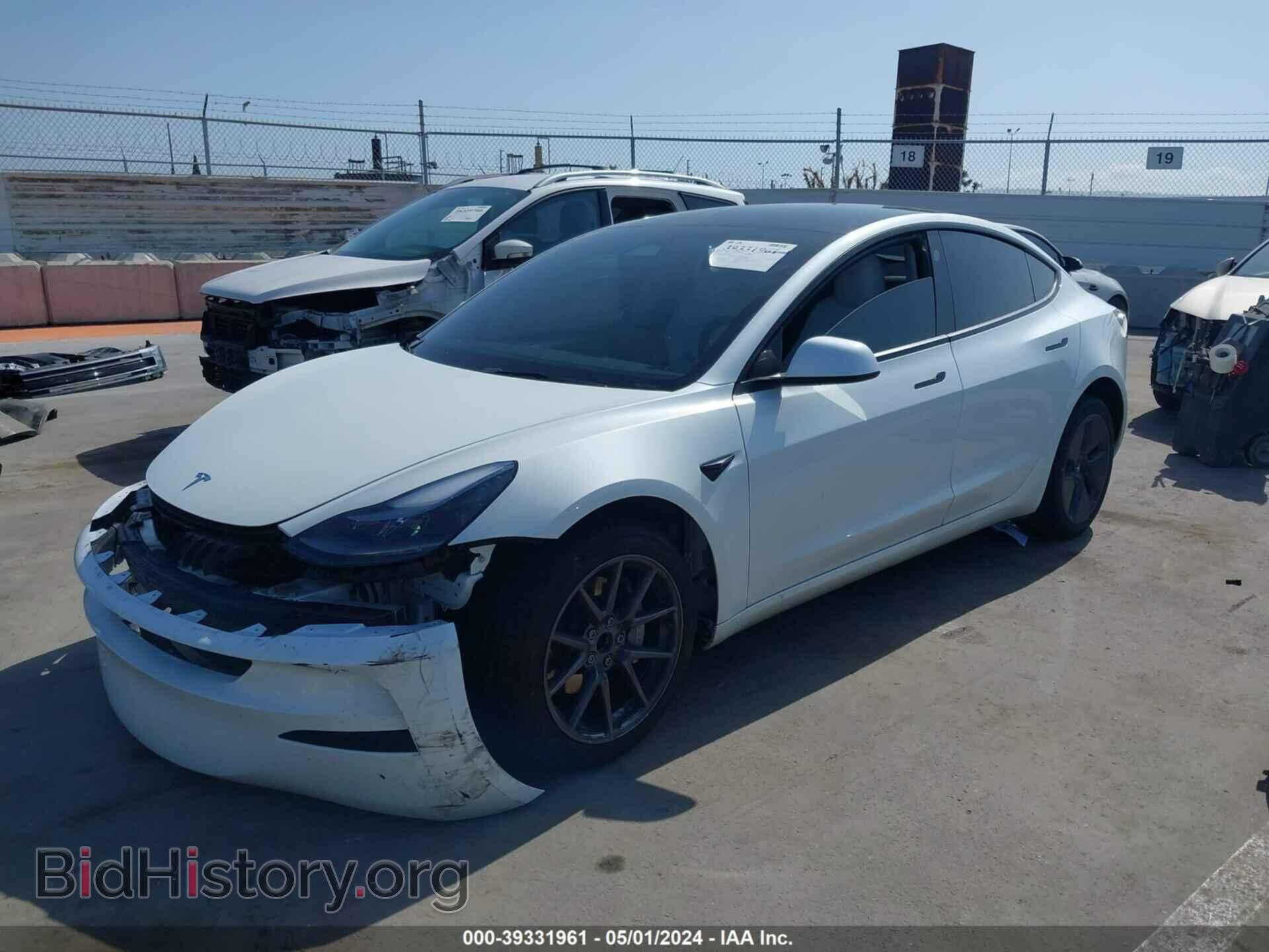2023 TESLA MODEL 3 - VIN: 5YJ3E1EA6PF637962 - Фото 2