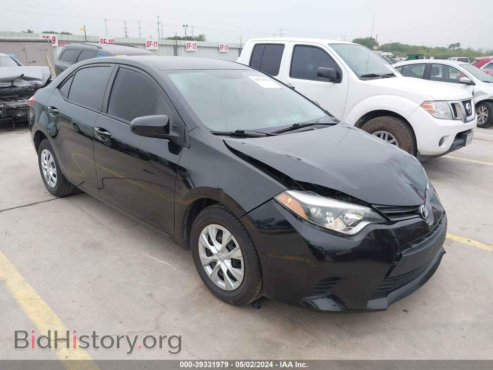 Фотография 5YFBURHE5FP295791 - TOYOTA COROLLA 2015