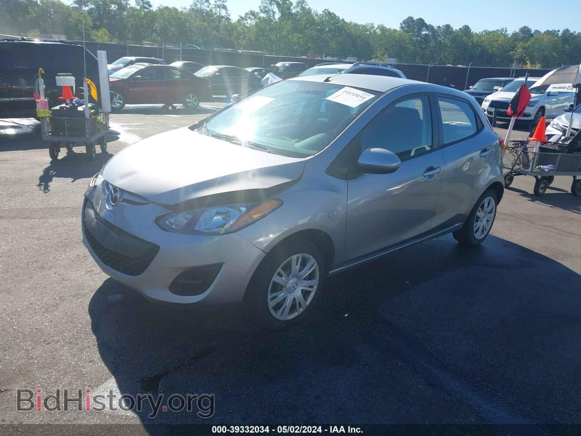 2013 MAZDA MAZDA2 - VIN: JM1DE1KZ4D0169769 - Фото 2