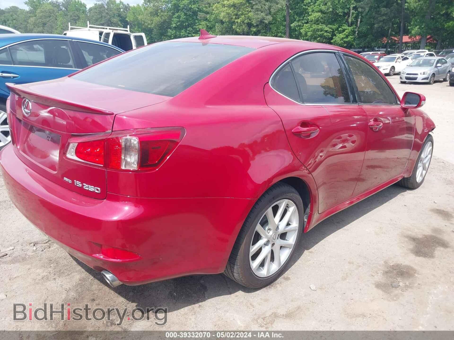 2013 LEXUS IS 250 - VIN: JTHCF5C26D5062998 - Фото 4