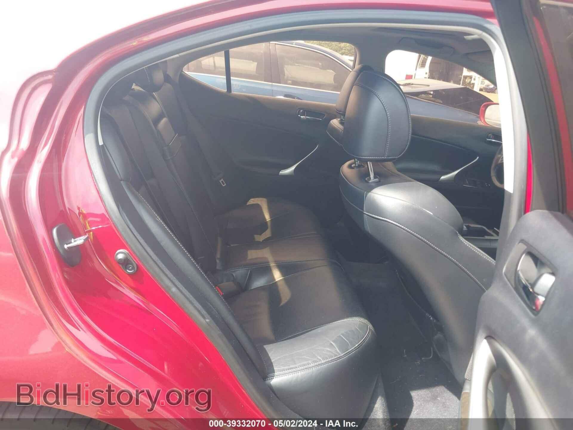 2013 LEXUS IS 250 - VIN: JTHCF5C26D5062998 - Фото 8