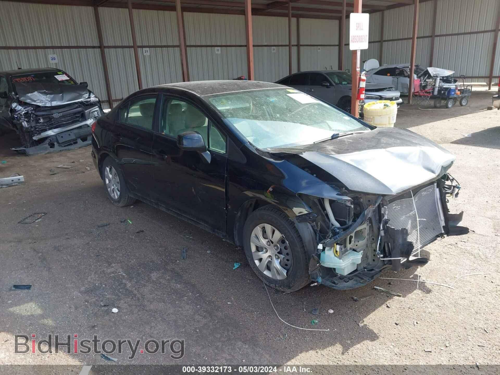 Photo 2HGFB2F51CH316625 - HONDA CIVIC 2012