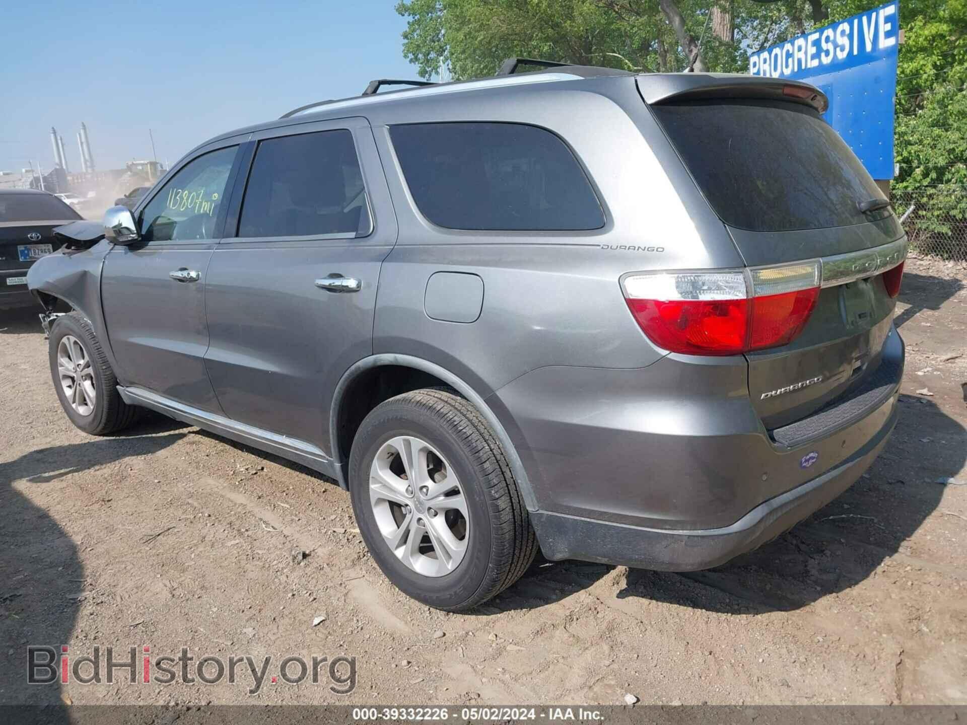 2012 DODGE DURANGO - VIN: 1C4RDHDG2CC120998 - Фото 3
