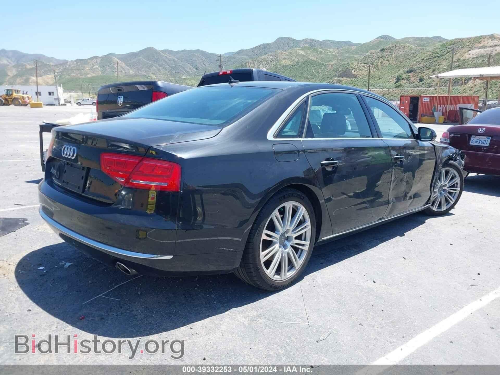 2014 AUDI A8 L - VIN: WAURGAFD4EN008516 - Photo 4