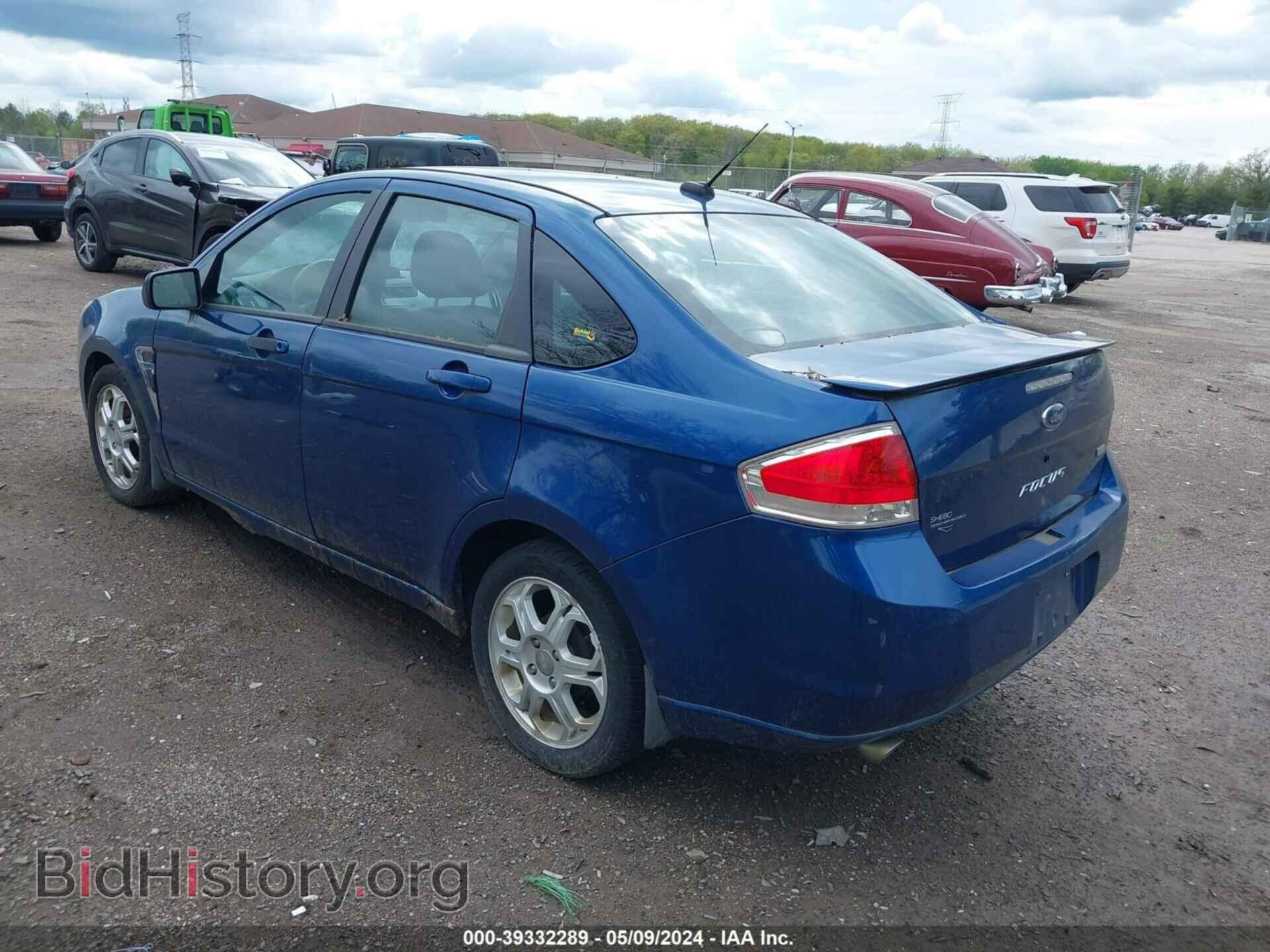 2008 FORD FOCUS - VIN: 1FAHP35N58W229888 - Фото 3